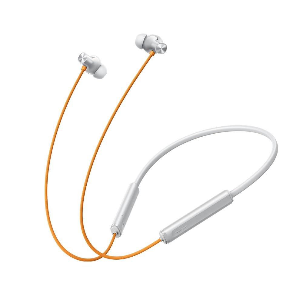 realme Buds Wireless 5 Lite in Ear Bluetooth Neckband with 12.4 mm Dynamic Bass Boost Driver,Upto 35 Hours Playback,45ms Low Latency,IP55 Dust & Water Resistant, Bluetooth V5.4 (Haze Blue)