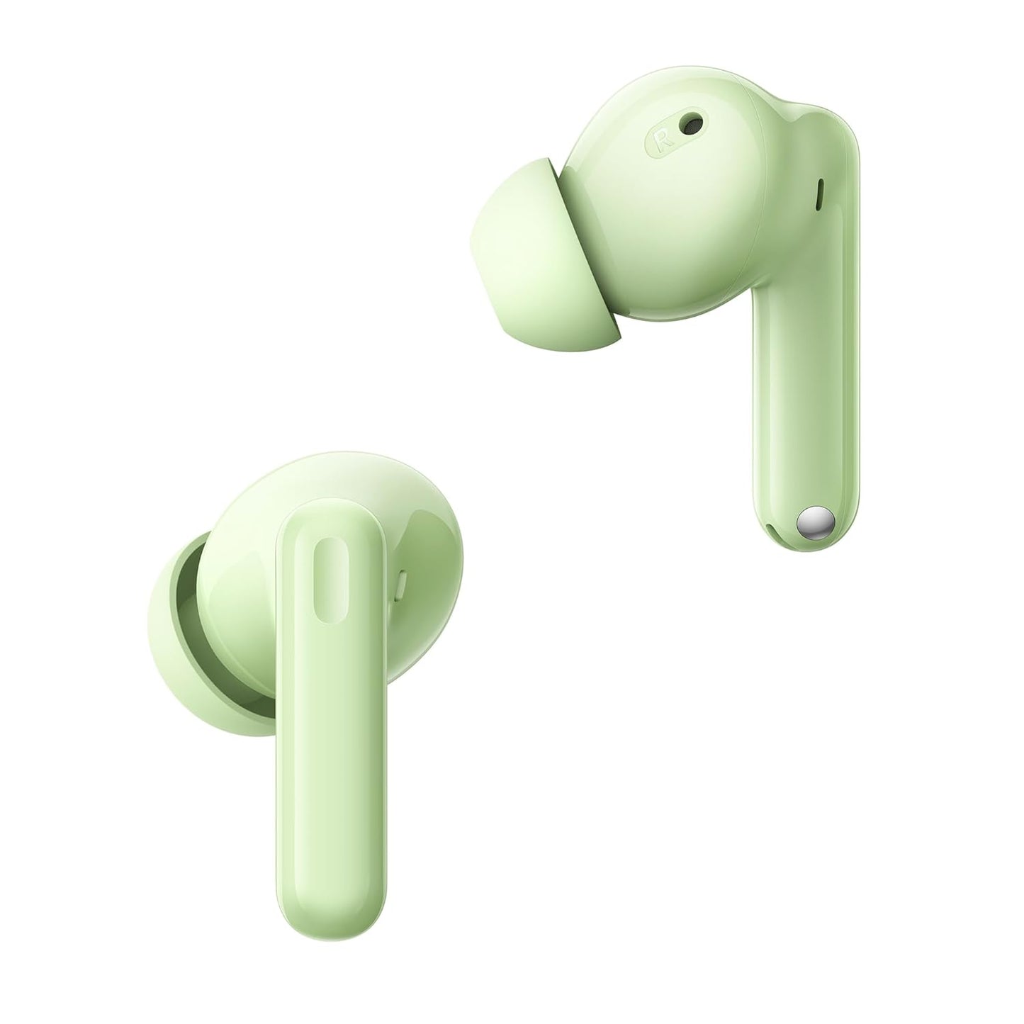 realme Buds N1 True Wireless in-Ear Earbuds with 46dB Hybrid ANC, 360° Spatial Audio, 12.4mm Dynamic Bass Driver, Upto 40Hrs Battery and Fast Charging (Energizing Green)