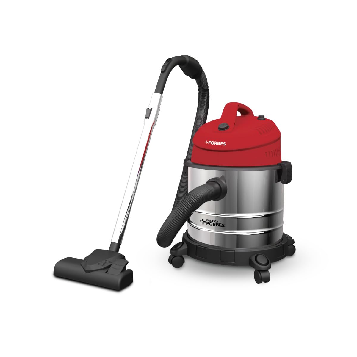 Eureka Forbes Ultimo Wet & Dry 1400 Watts, 20 KPa High Power Suction Vacuum Cleaner | Blower Function | 20 litres Tank Capacity | Stainless Steel Body | 7 Accessories | Lightweight | 1 Year Warranty