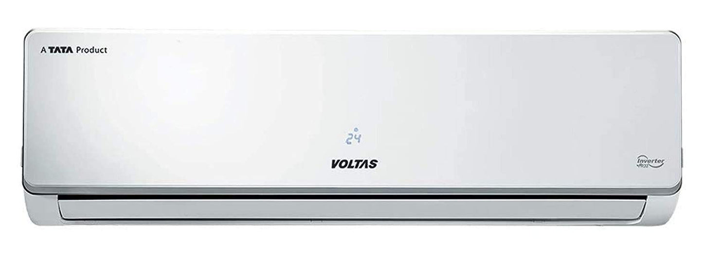 Voltas 1.5 ton 3 Star, Inverter Split AC (Copper, 4-in-1 Adjustable Mode, Anti-dust Filter,183V Vectra CAW, White)