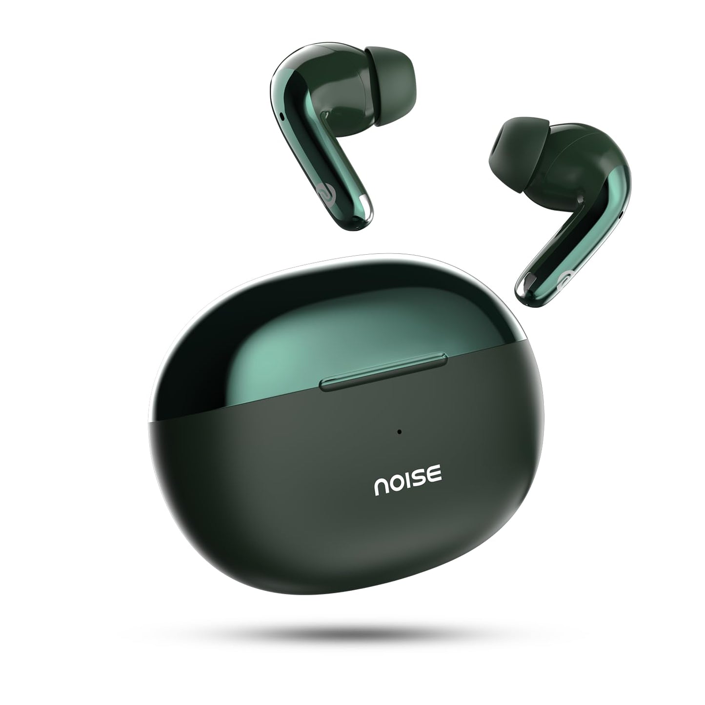 Noise Buds Verve 2 in-Ear Truly Wireless Earbuds with Chrome Finish, 50H of Playtime, Quad Mic with ENC, 13mm Driver, Instacharge(10 min=200 min), BT v5.3(Carbon Black)
