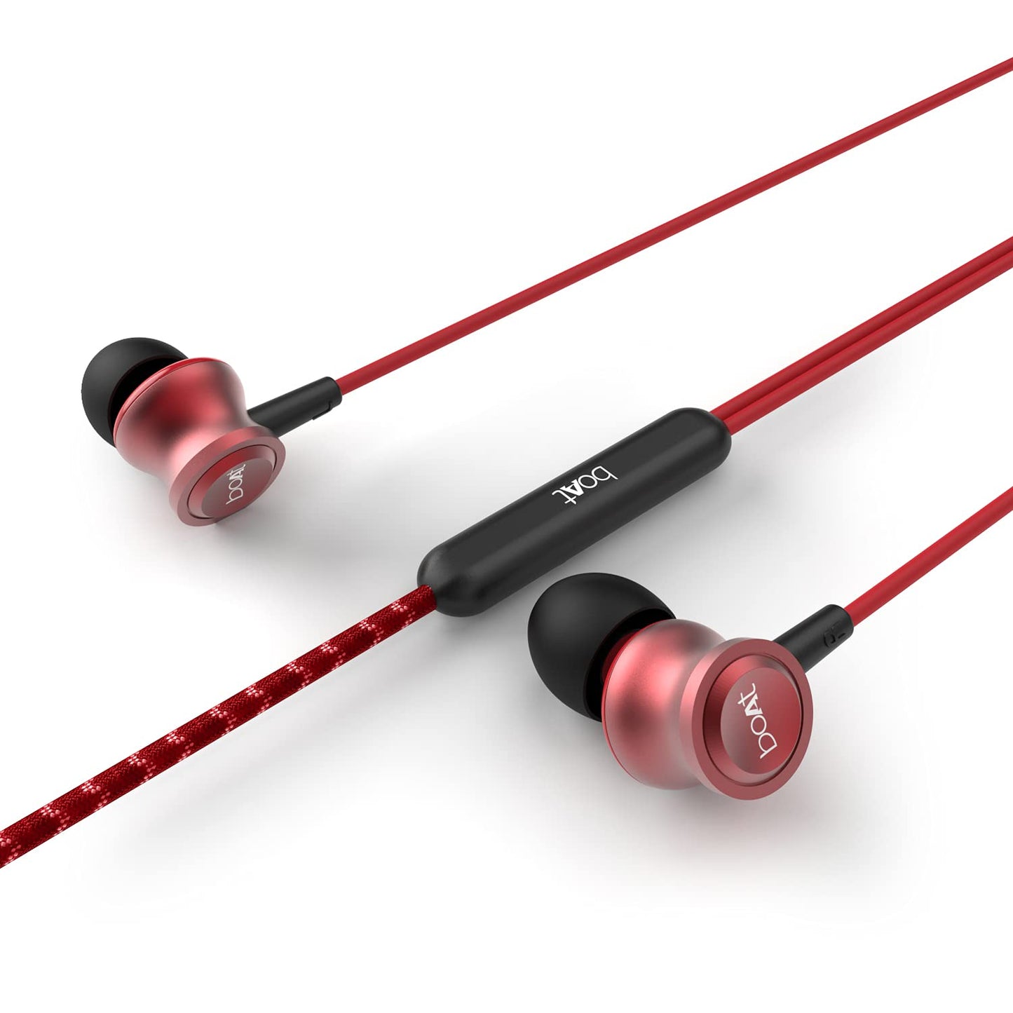 boAt Bassheads 152 in Ear Wired Earphones with Mic(Active Black)