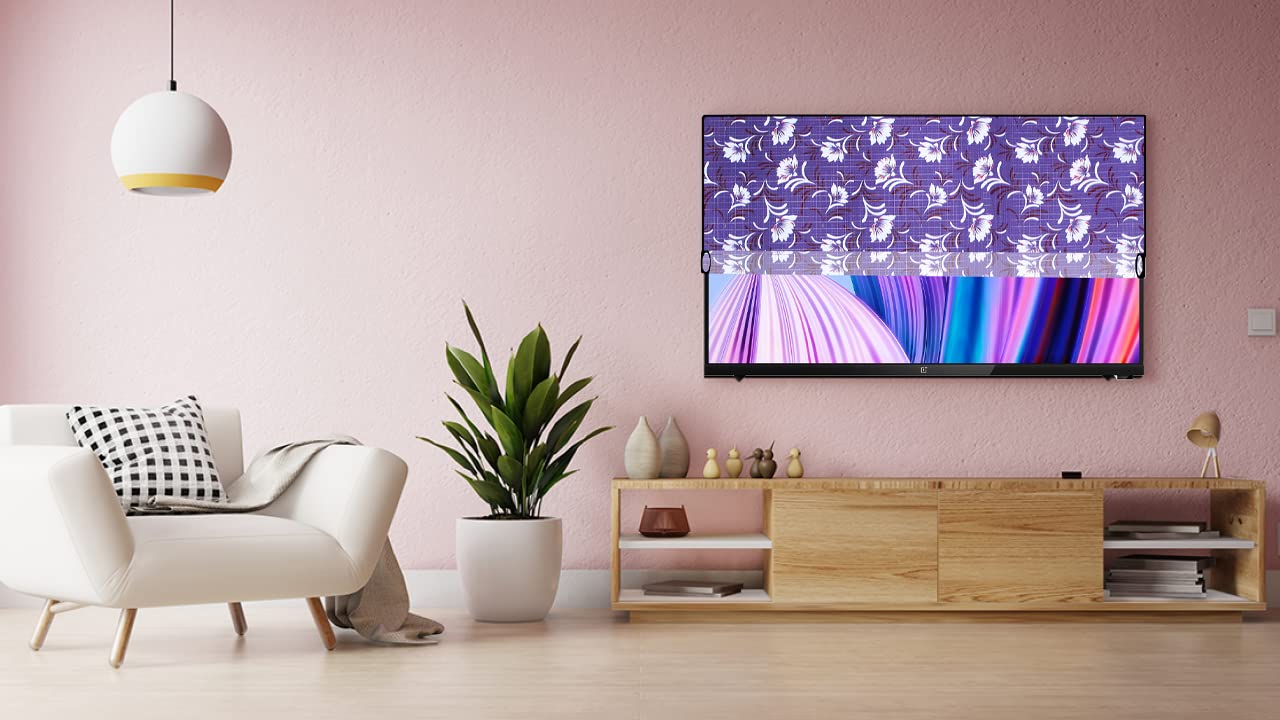 KVAR Dustproof TV Screen Protector Cover for LG (55 inches) 4K Ultra HD Smart OLED TV 55A2PSA (Unique code/031122LTV09)