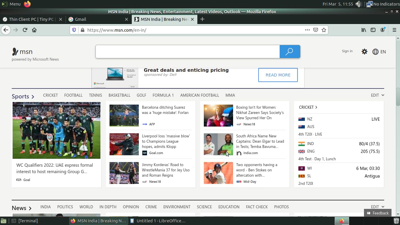 G1 Thin Client PC | Mini PC | Ubuntu 21.04 | Arm Quad core CPU, 2 Gb Ram, 16 GB Storage Ethernet + WiFi | for IOT | Automation | The Better, Cheaper, Alternative to Regular Rasp Berry pi, Orange Pi
