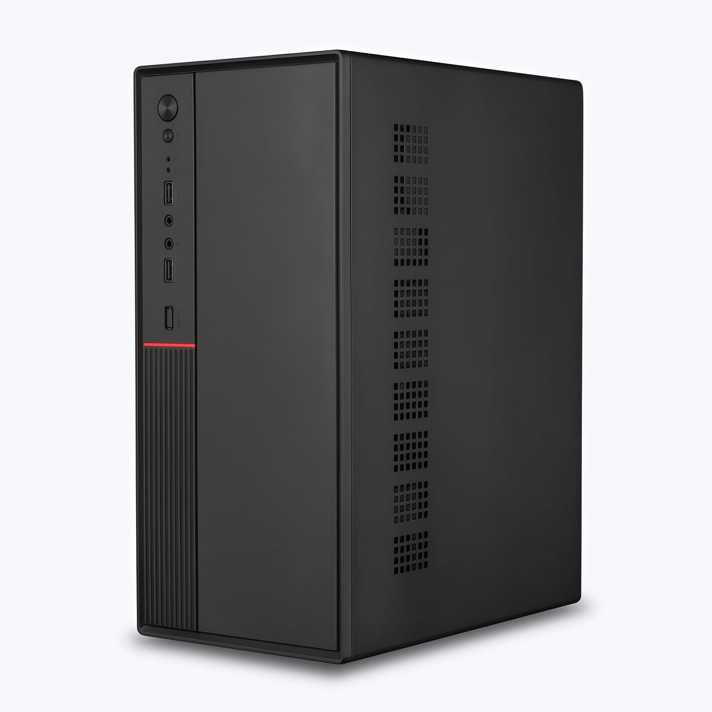 Assembled Pc Core i7-4th gen | 8 GB RAM, 256 GB SSD, Win 11 Pro, MS Office WiFi | High-Performance Desktop Computer for Home and Office – Black