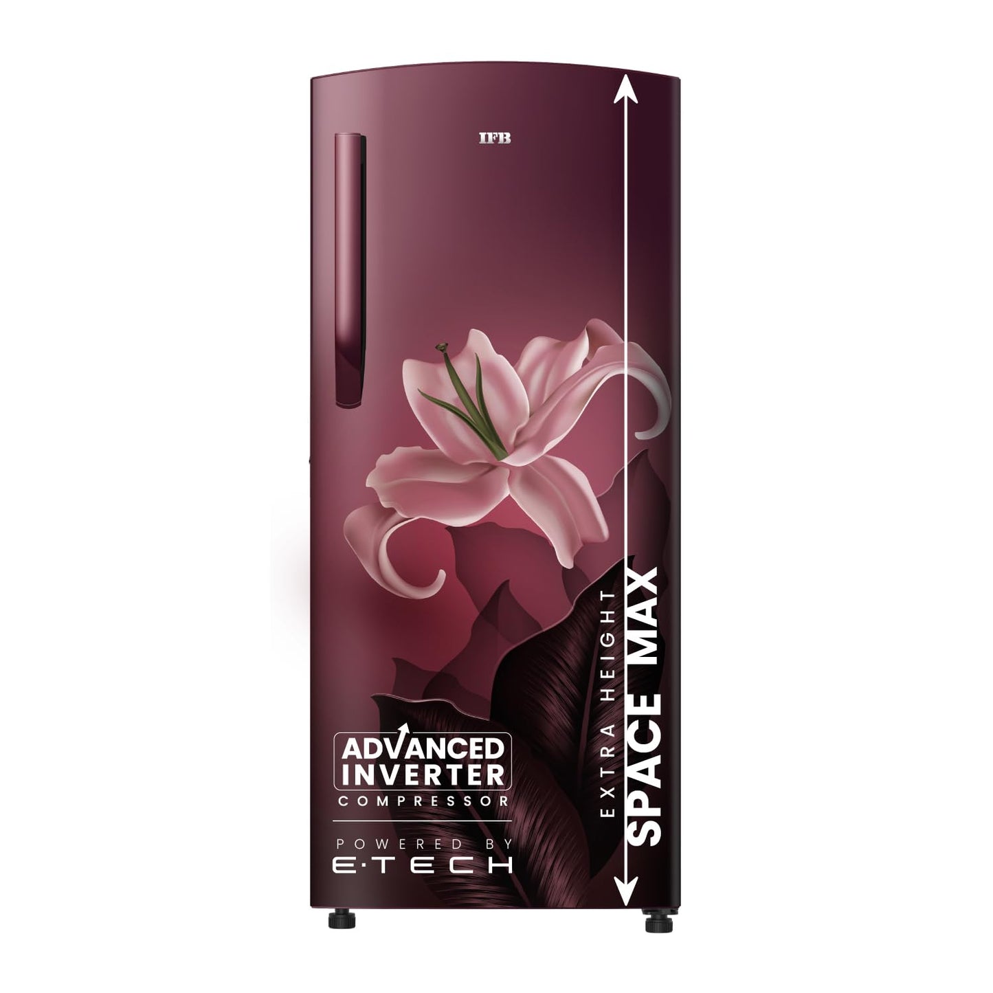 IFB 206L 5 Star Direct Cool Single Door Refrigerator (IFBDC-2325DBSE, Brush Grey, Advanced Inverter Compressor, Extraordinary Storage with Humidity Controller)