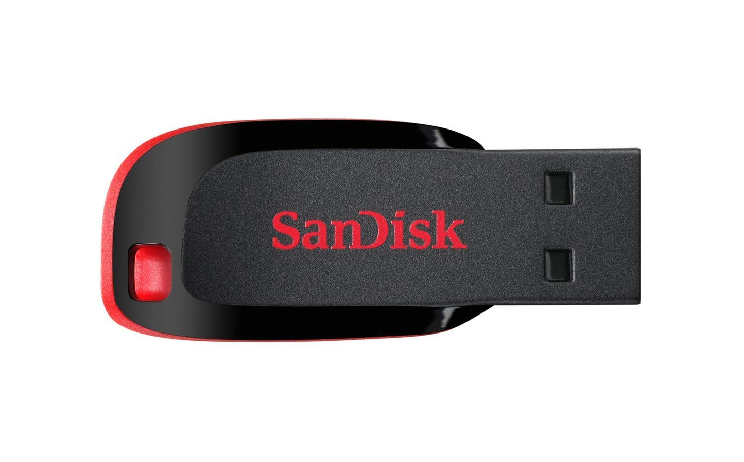 SanDisk Cruzer Blade 64GB, USB 2.0, Flash drive, Pendrive, Red, 5Y Warranty (SDCZ50-064G-I35)