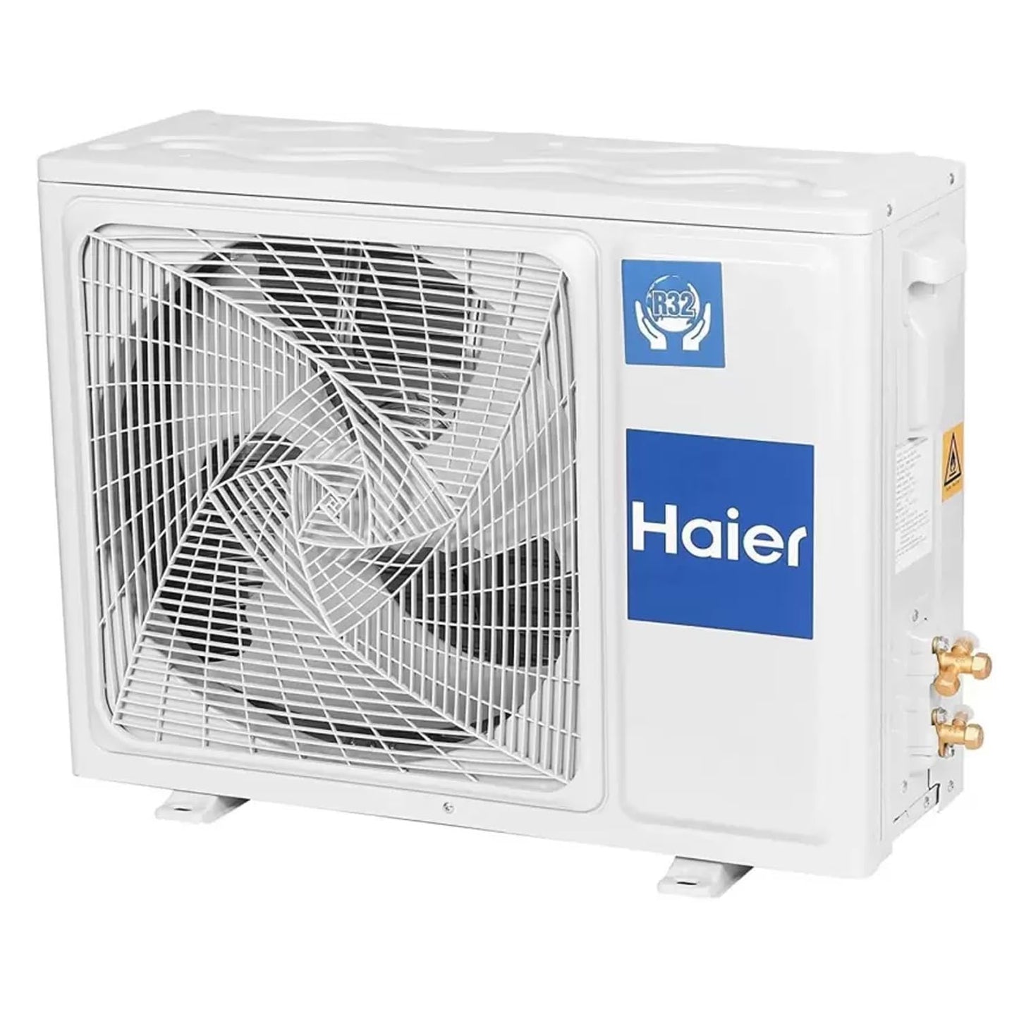 Haier 1.5 Ton 3 Star Triple Inverter Smart Split AC (5125 Watts, Copper, Wi-Fi, 4-Way Swing, 7 in 1 Convertible, Frost Self Clean, HD Filter, Cools at 60°C - HSU18K-PYFR3BN-INV, White)