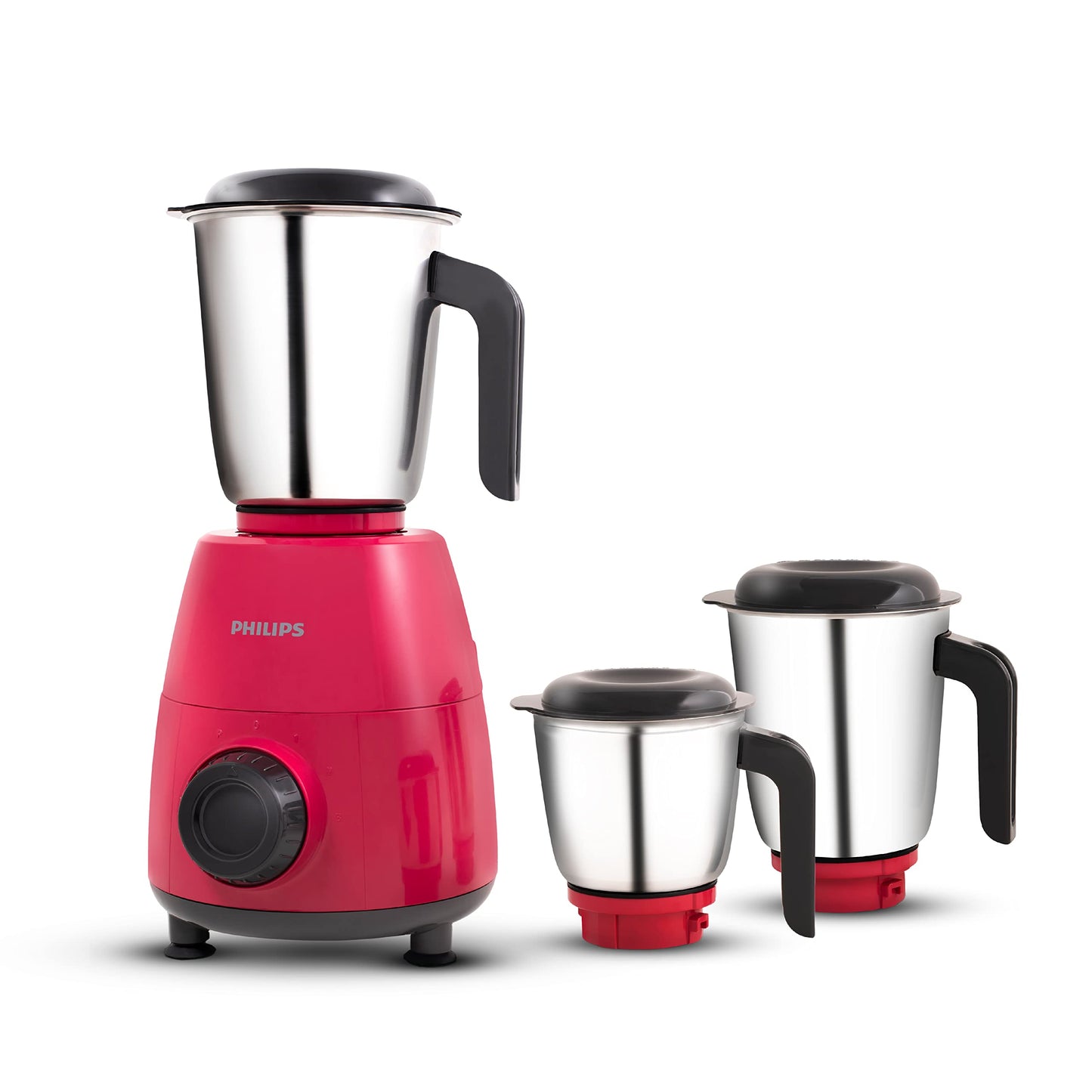 Philips HL7770/00 Mixer Grinder, 800 Watt Powerful motor, 3 Jars, MicroGrind technology : Grind even 1 pepper; Choose Coarse, Fine, or Superfine for perfect textures every time
