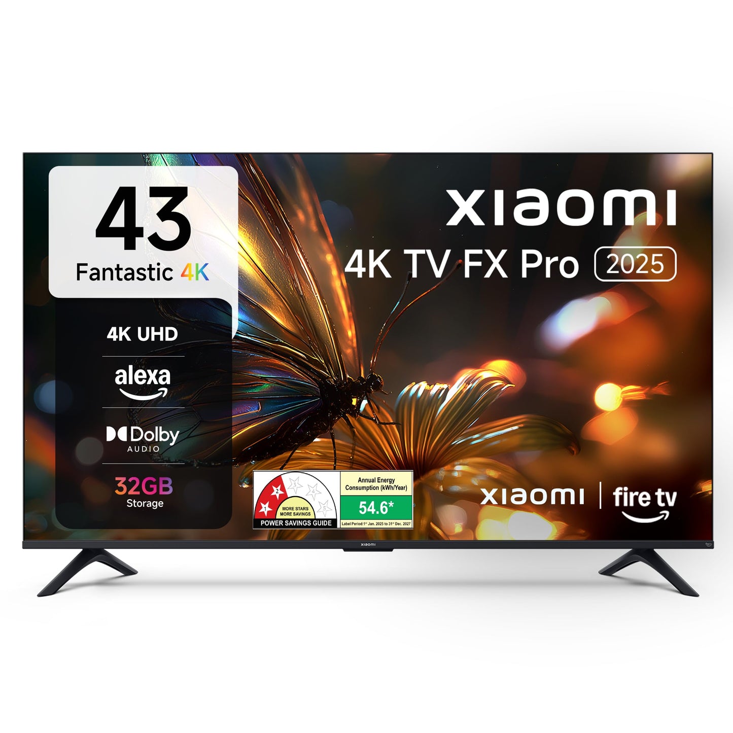 Xiaomi 138 cm (55 inch) FX Pro QLED Ultra HD 4K Smart Fire TV L55MB-FPIN