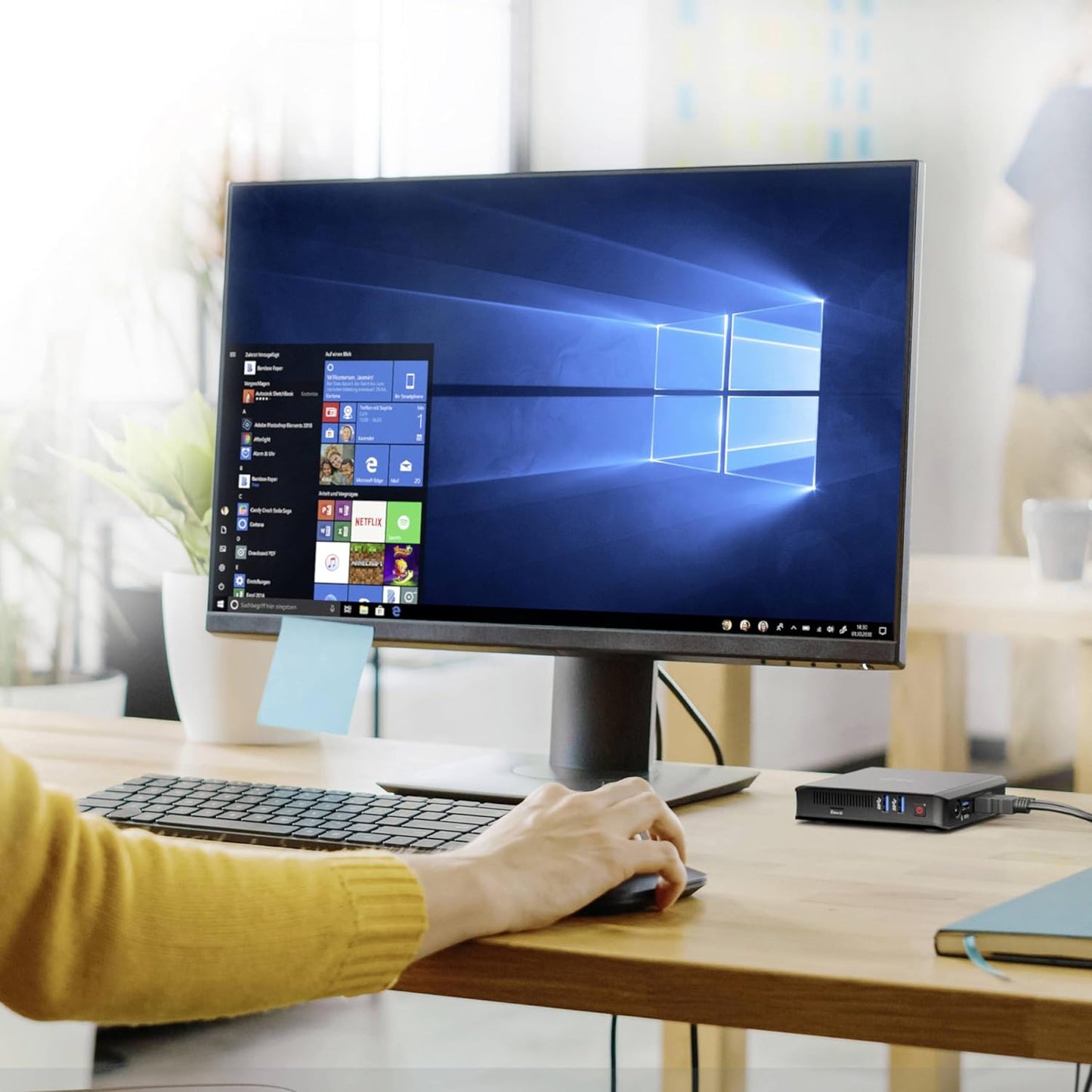 G1 Thin Client PC | Mini PC | Celeron N4020 CPU, 4 Gb Ram, 64 GB Storage 1 Gbps Ethernet + WiFi | for Office | IOT | Automation | The Better, Cheaper, Smarter, Alternative to The Regular Mini pcs