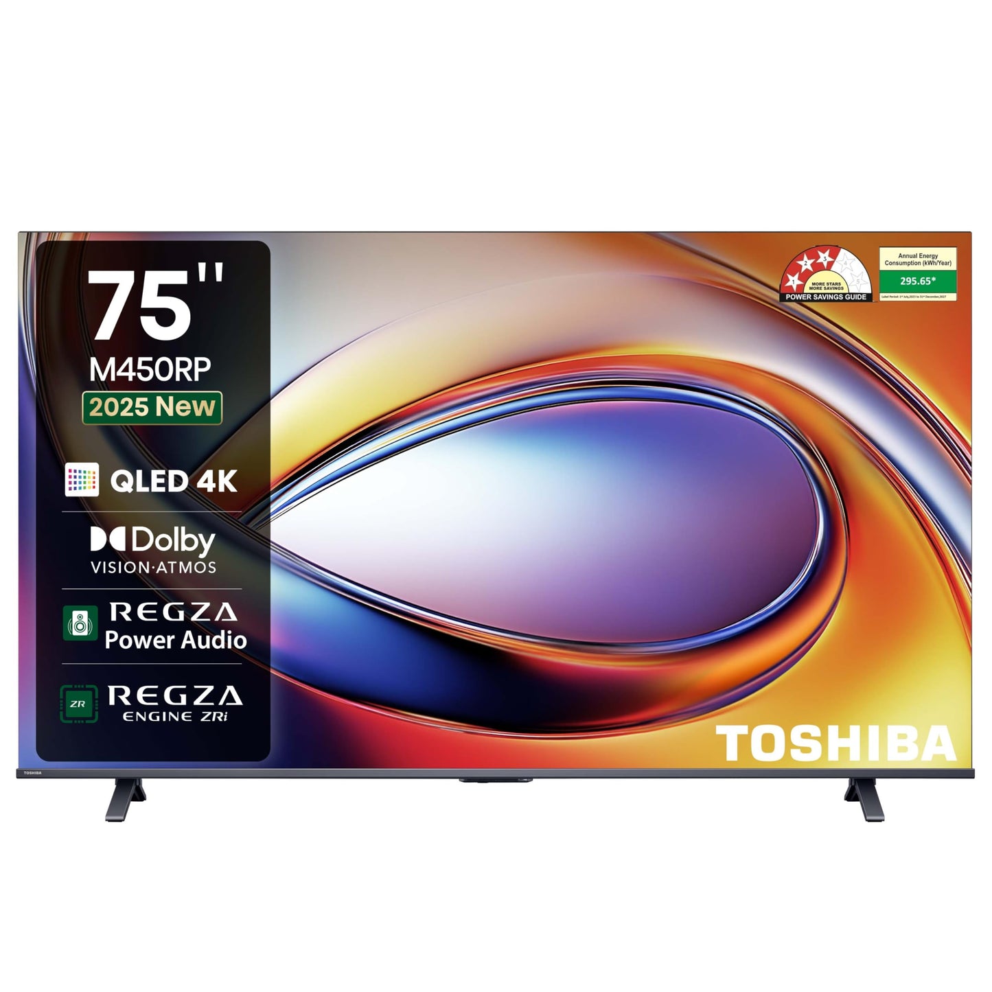 TOSHIBA 139 cm (55 inches) C450ME Series 4K Ultra HD Smart QLED TV 55C450ME (Silver)