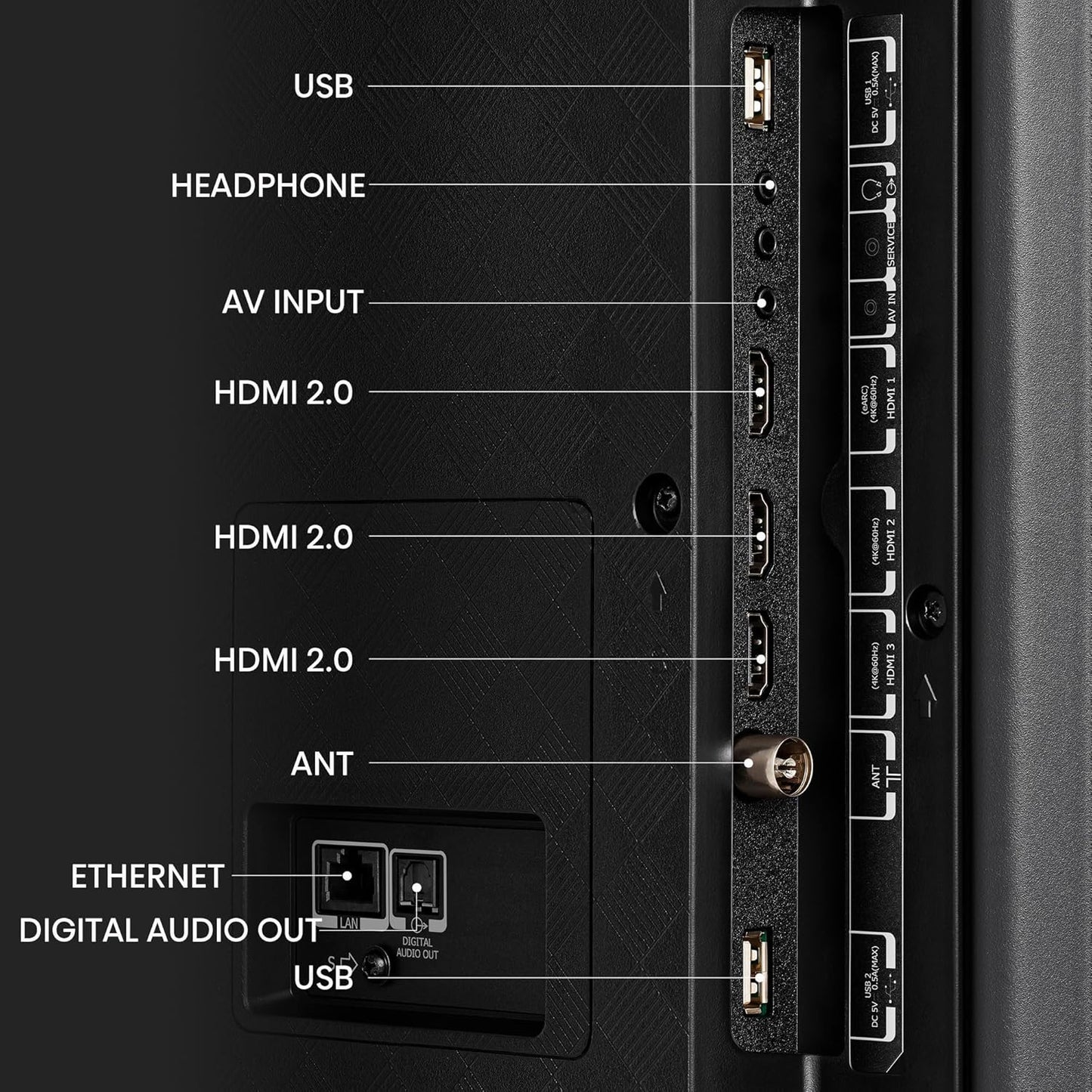 TOSHIBA 164 cm (65 inches) M550MP Series 4K Ultra HD Smart QLED Google TV 65M550MP (Black)