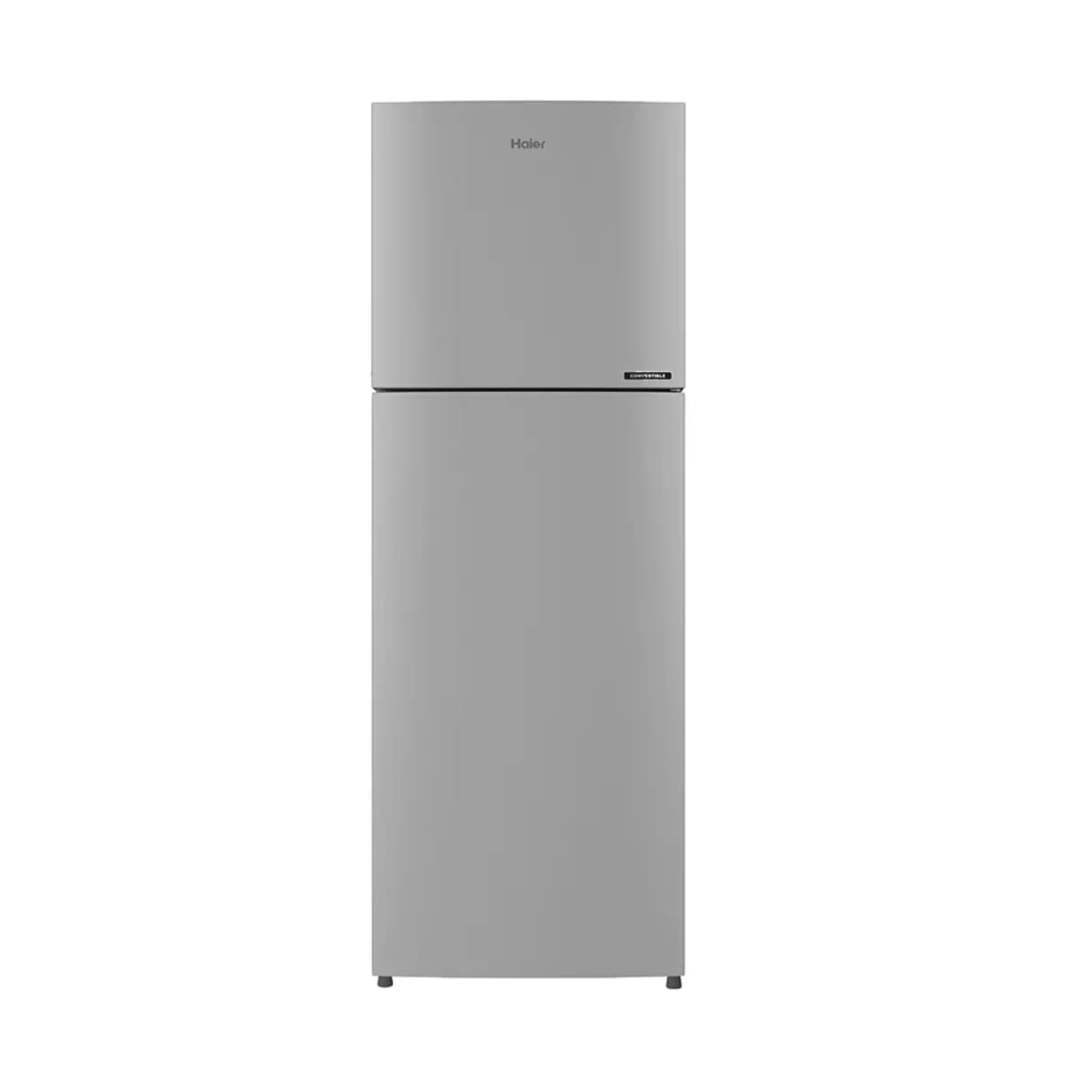 Haier 240 Litres 2 Star Frost Free Twin Energy Saving Top Mount Refrigerator (Moon Silver)
