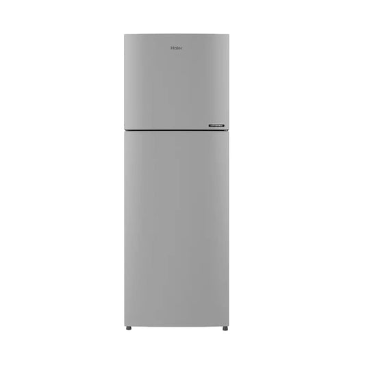 Haier 240 Litres 2 Star Frost Free Twin Energy Saving Top Mount Refrigerator (Moon Silver)