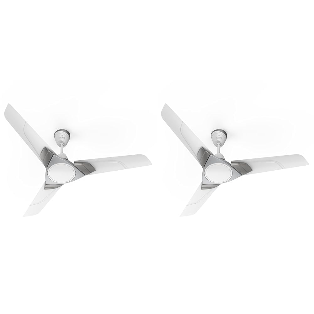 Polycab Aereo Plus Star Rated, 1200mm Ceiling Fan For Home | High Speed & Air Delivery | Saves Up To 33% Electricity, 100% Copper, Rust-Proof Blades, 52 Watt【Matt Black Choclate Gold】