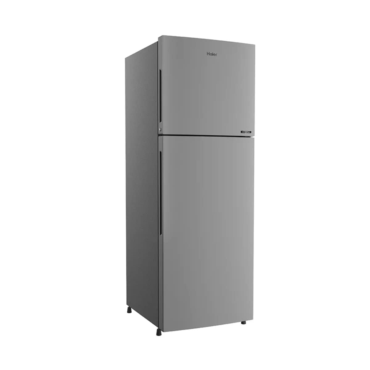Haier 240 Litres 2 Star Frost Free Twin Energy Saving Top Mount Refrigerator (Moon Silver)