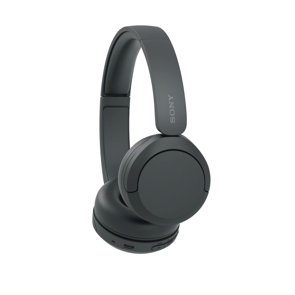 Sony WH-CH520 Wireless Bluetooth Headphones On Ear with Mic, Up to 50Hrs Battery, Quick Charge, DSEE Upscale, Multipoint Connectivity, Voice Assistant, Customized EQ-Black