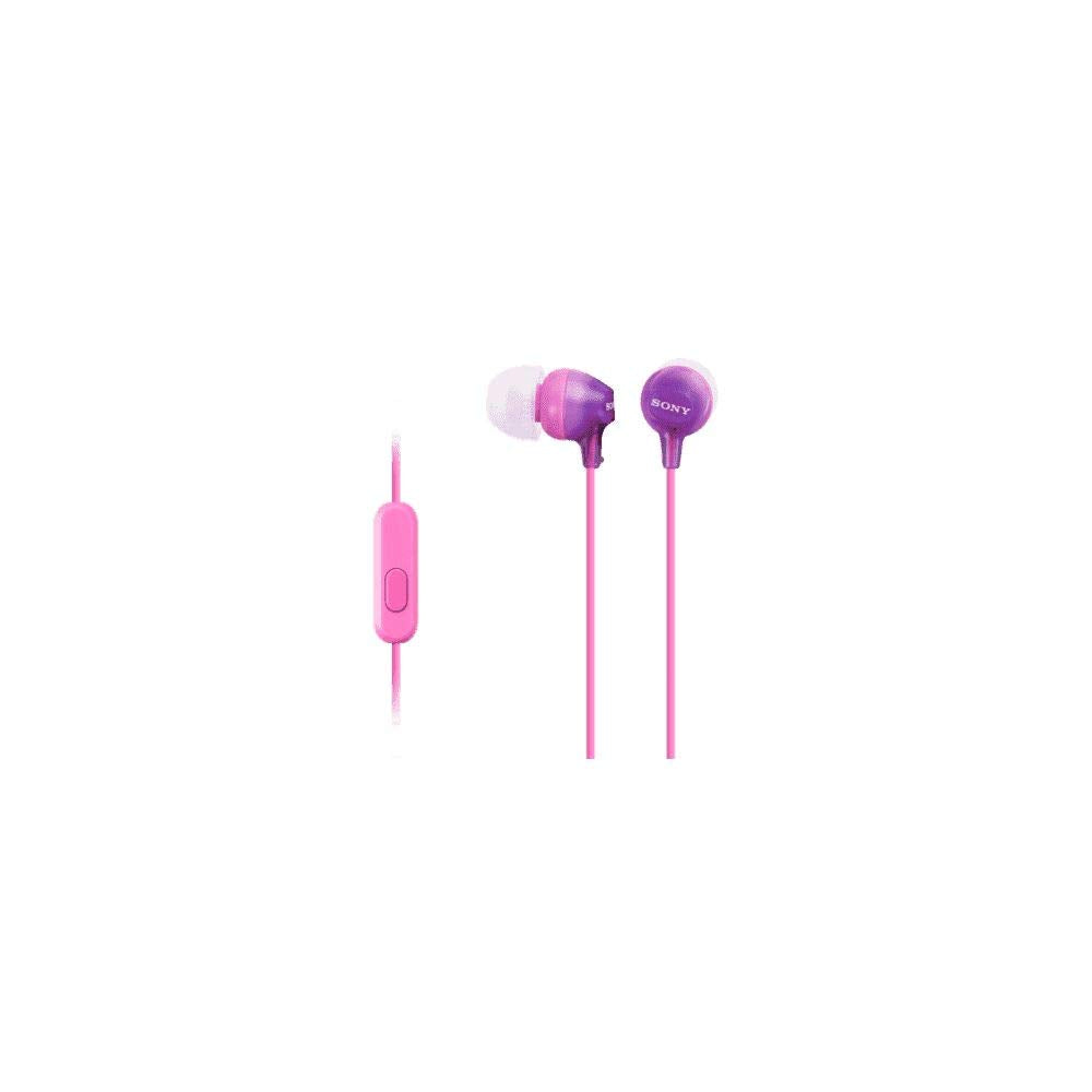 Sony MDR-EX15AP EX Stereo Headphones with Mic (Black)