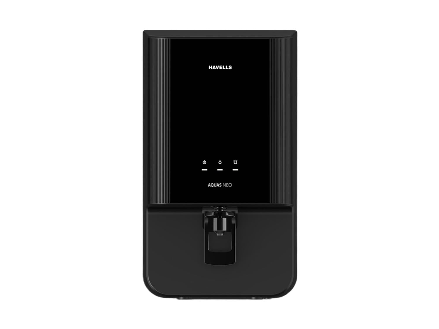 Havells AQUAS Water Purifier (White and Blue), RO+UF, Copper+Zinc+Minerals, 5 stage Purification, 7L Tank, Suitable for Borewell, Tanker & Municipal Water