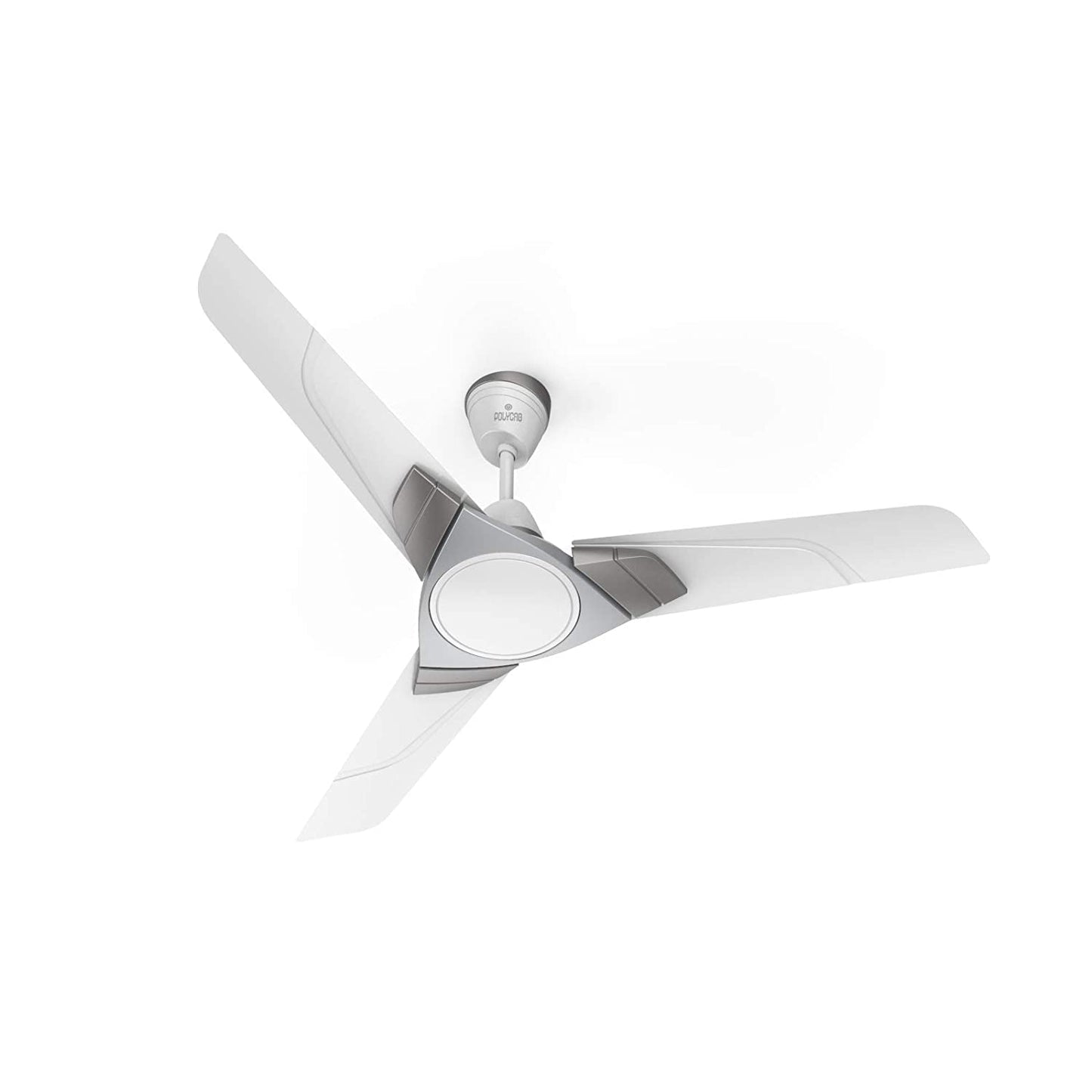 Polycab Aereo Plus Star Rated, 1200mm Ceiling Fan For Home | High Speed & Air Delivery | Saves Up To 33% Electricity, 100% Copper, Rust-Proof Blades, 52 Watt【Matt Black Choclate Gold】