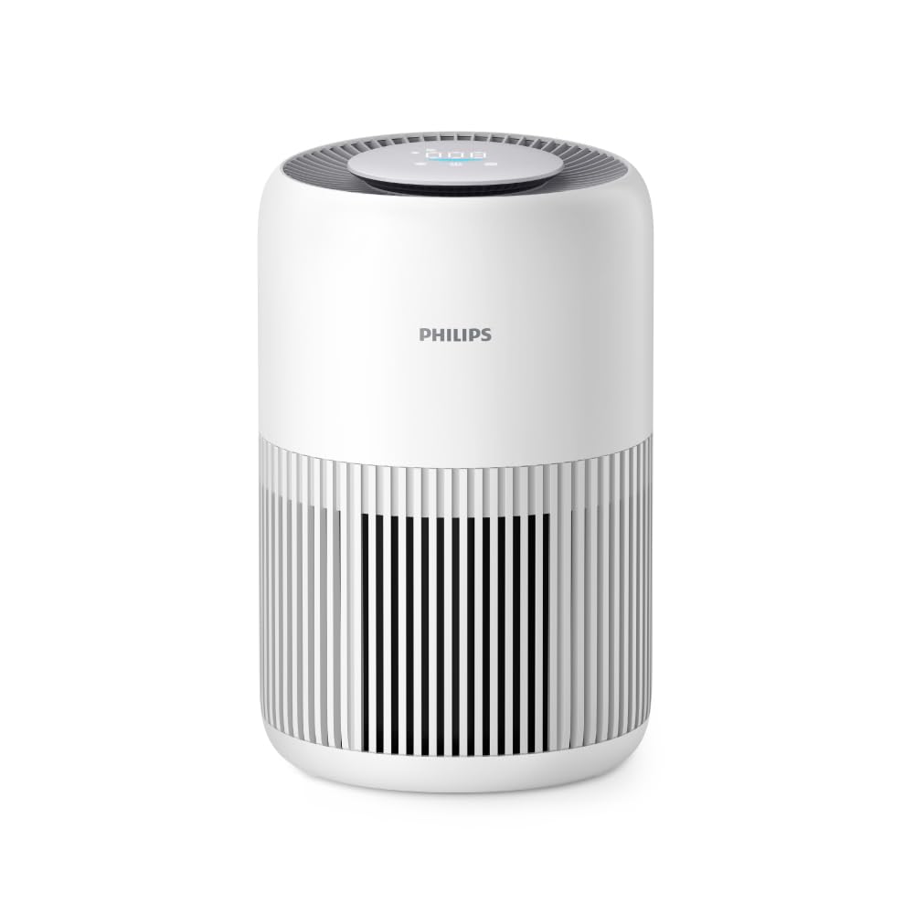Philips AC0920 Smart Air Purifier for Home| Real Time AQI Display | Covers upto 300 sqft|Removes 99.97% of Viruses,Allergens,Dust and PM2.5 |HEPA Filter|Filter Life Upto 9000 Hrs | Ideal for Bedrooms