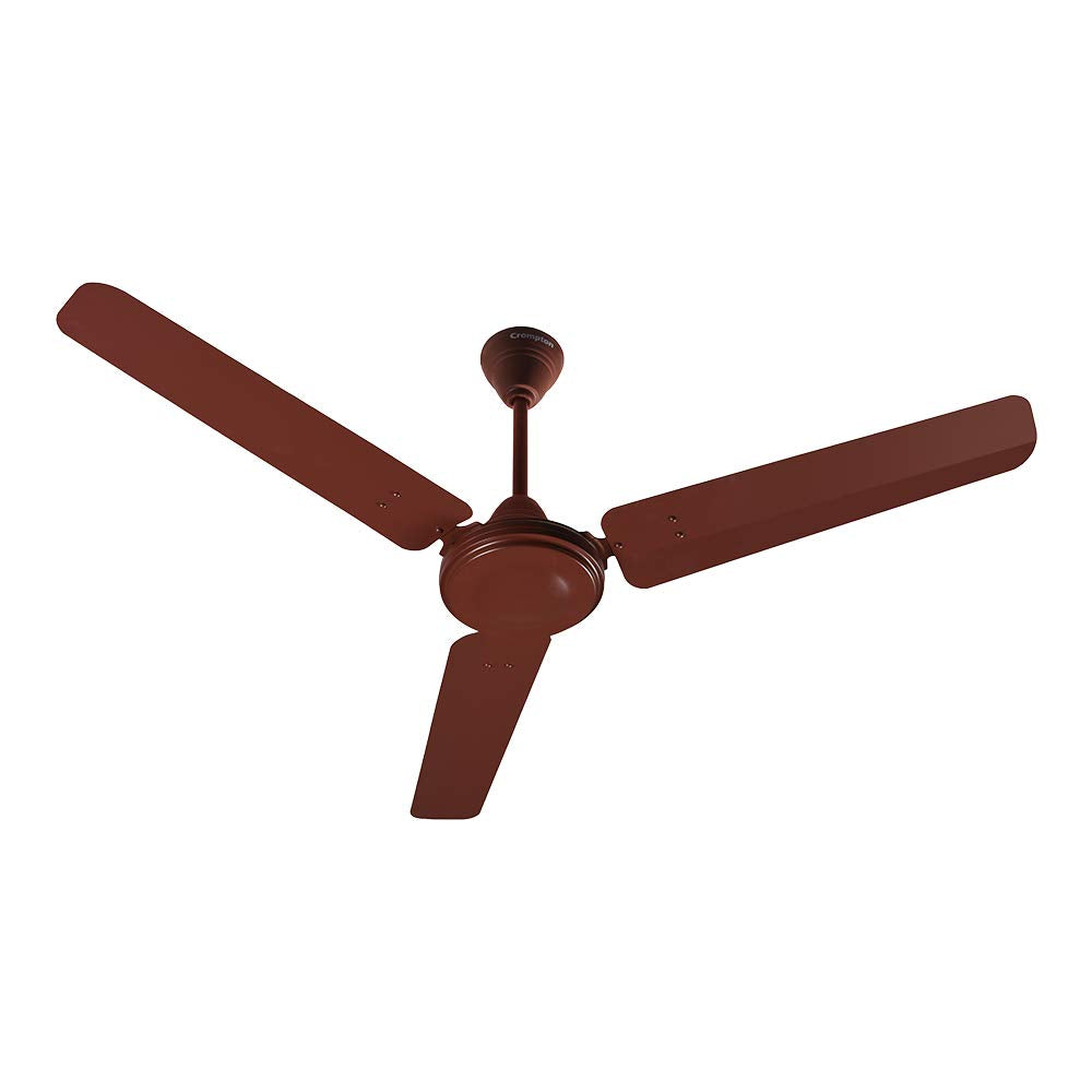 Crompton Energion Hyperjet 1200mm BLDC Ceiling Fan | Point Anywhere Remote Control | BEE 5 Star Rated Energy Efficient | Superior Air Delivery | Anti-Rust | 2 Year Manufacturer Warranty | Brown