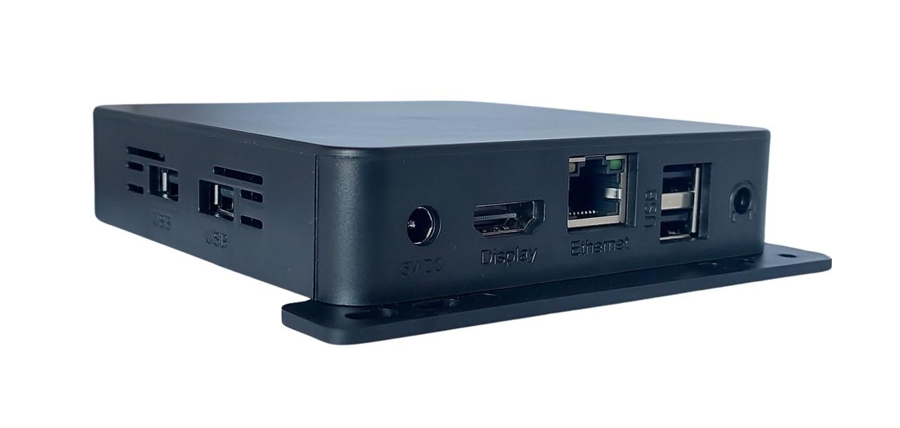 G1 Thin Pcs | Integrated With Remmina Client | Vnc Viewer | Ssh | Wifi Thin Client | Quad Core Cpu, 2 Gb Ram| Connect To Windows, Ubuntu, Centos Over Rdp - Black, Amd