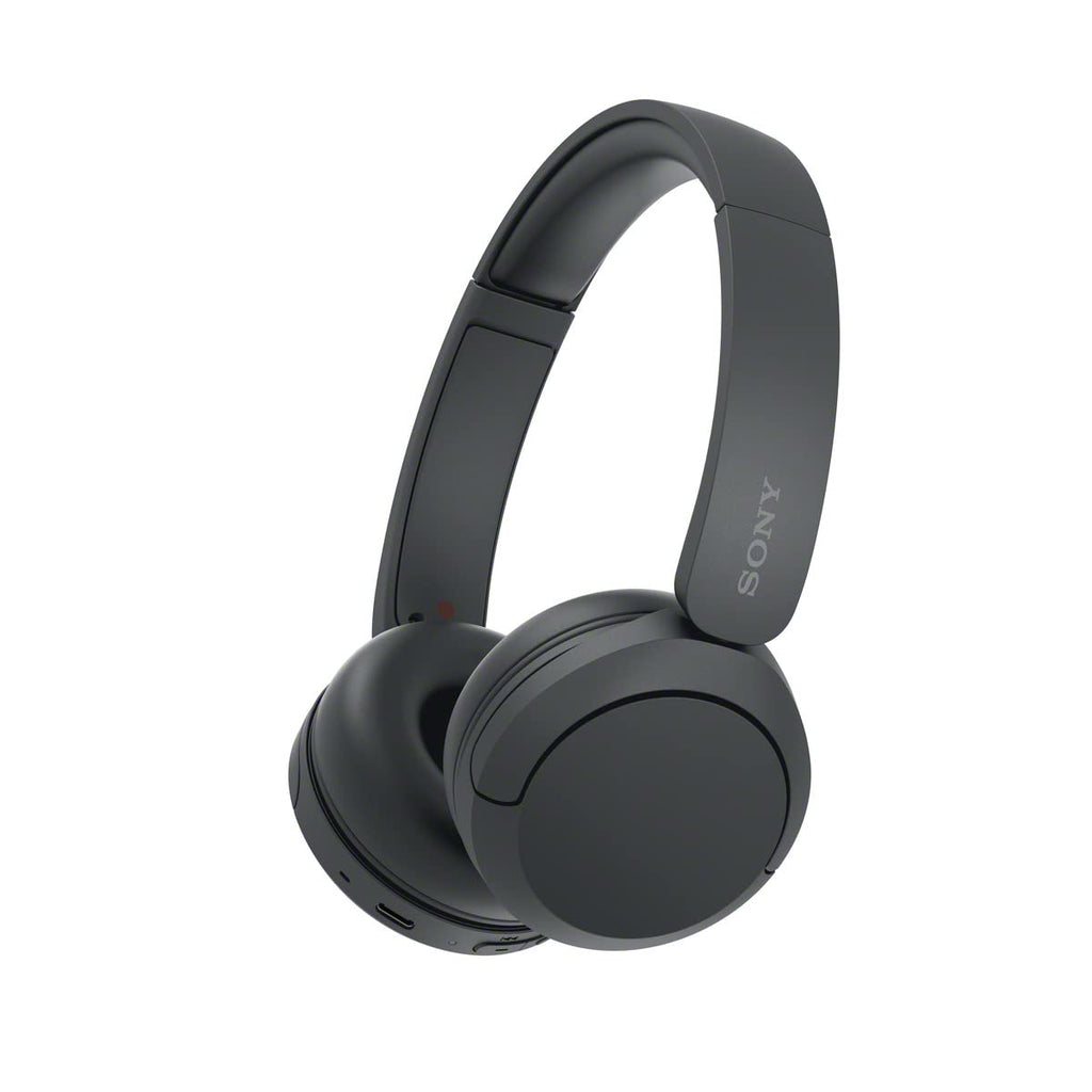 Sony WH-CH520 Wireless Bluetooth Headphones On Ear with Mic, Up to 50Hrs Battery, Quick Charge, DSEE Upscale, Multipoint Connectivity, Voice Assistant, Customized EQ-Blue