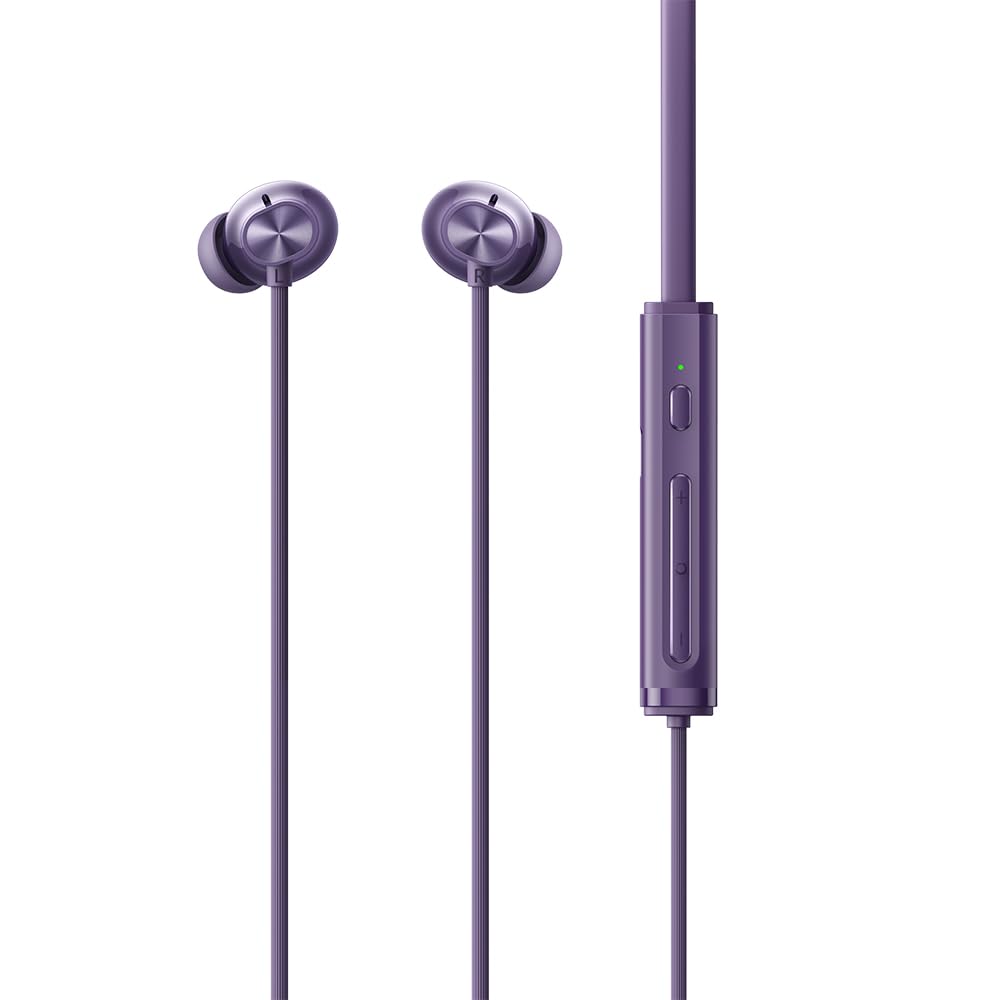 realme Buds Wireless 5 ANC in Ear Bluetooth Headphones,50dB ANC, 13.6mm Dynamic Bass Driver,360? Spatial Audio,45ms Low Latency,Upto 38hrs Playback,IP55 Rating,Dual Device Connection(Twilight Purple)