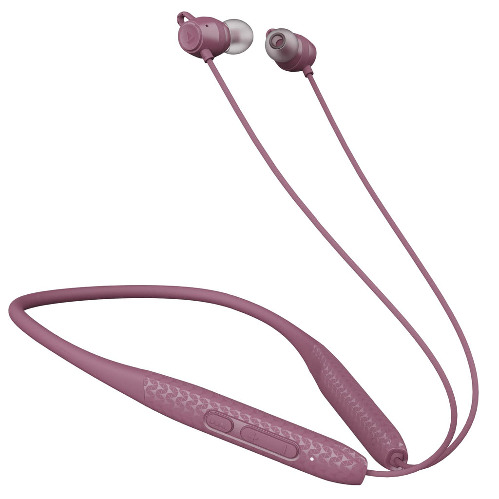 boAt Rockerz 255 Z Plus, AI-Enx Tech, Spatial Audio, 50HRS Battery, Low Latency Mode, Fast Charge, App Support, IPX4 BT V5.3, Bluetooth Neckband, Wireless With Mic In ear Phones (Active/Classic Black)