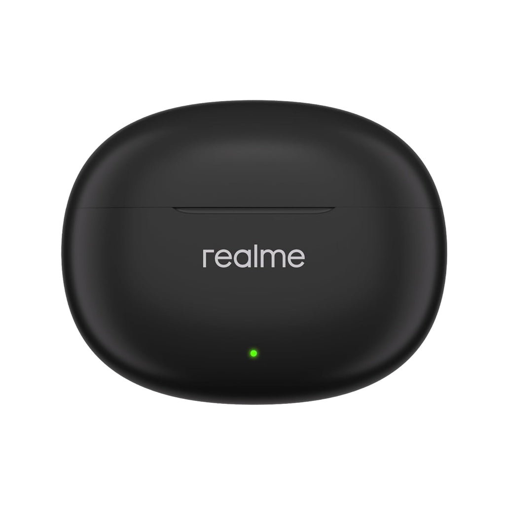 realme Buds T110 Bluetooth Truly Wireless in Ear Earbuds with mic, AI ENC for Calls, Google Fast Pair, 38 Hours Total Playback with Fast Charging and Low Latency Gaming Mode (Punk Black)