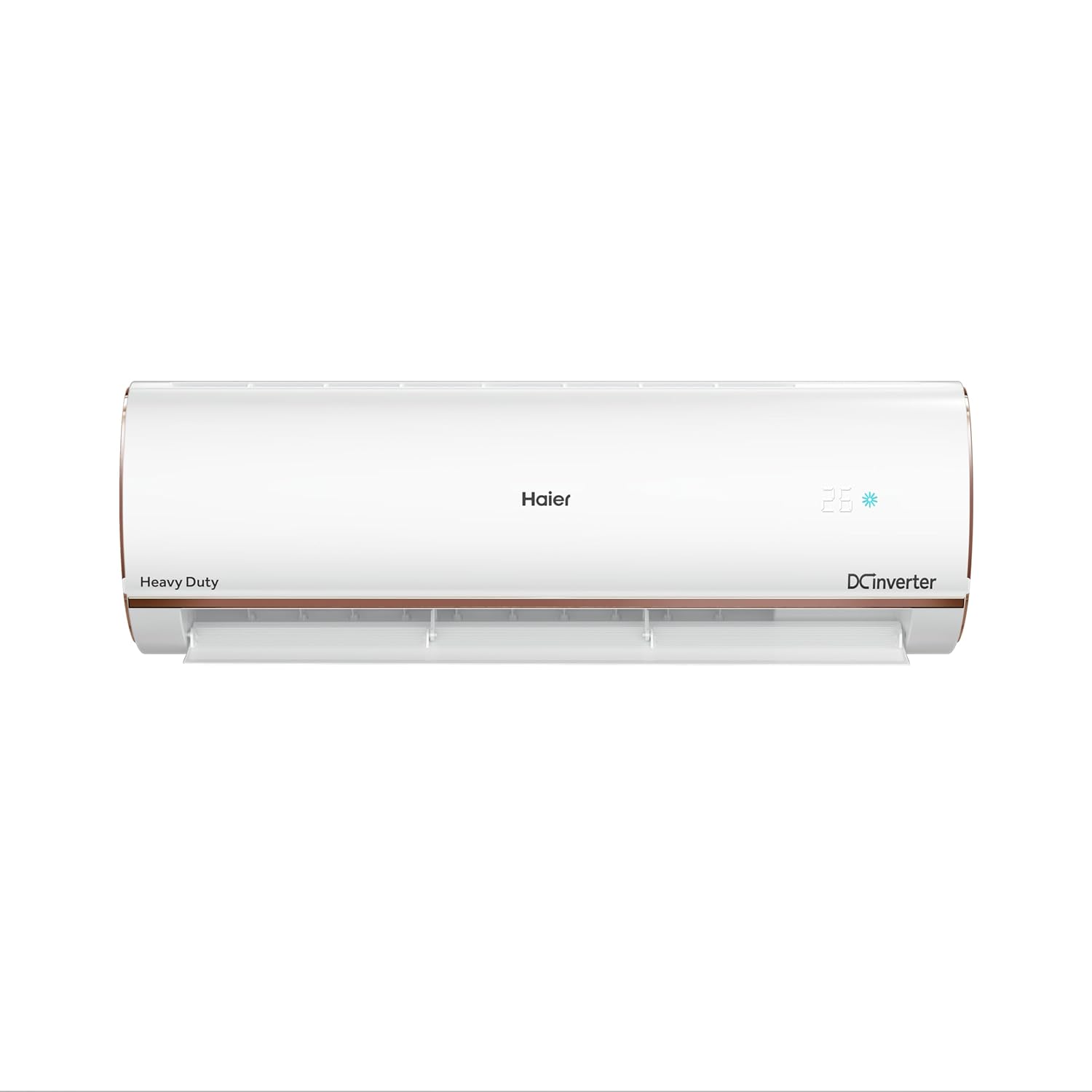 Haier 1.5 Ton 3 Star Triple Inverter Smart Split AC (5125 Watts, Copper, Wi-Fi, 4-Way Swing, 7 in 1 Convertible, Frost Self Clean, HD Filter, Cools at 60°C - HSU18K-PYFR3BN-INV, White)