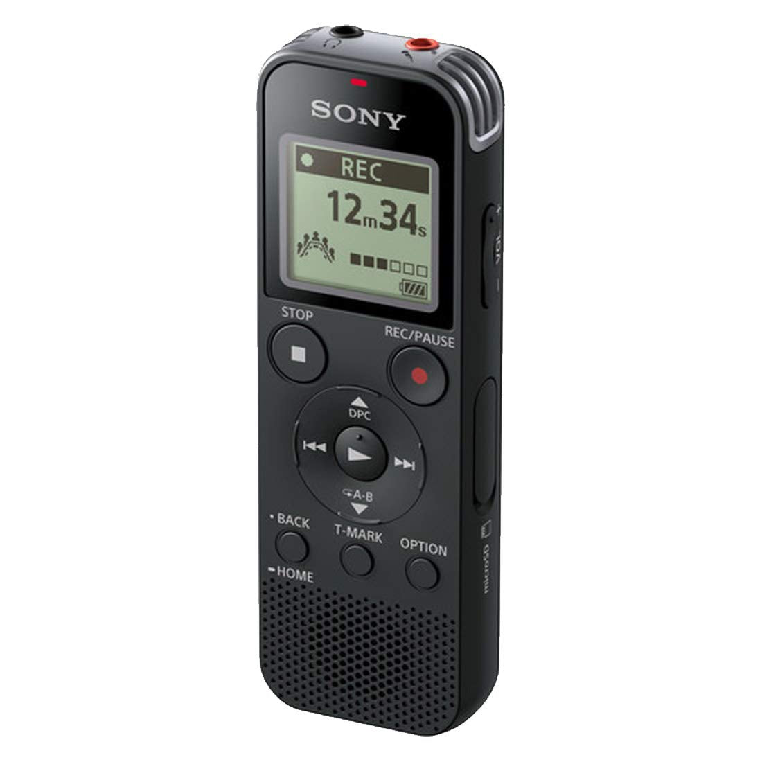 Sony ICD-PX470 4GB Digital Voice Recorder -Black