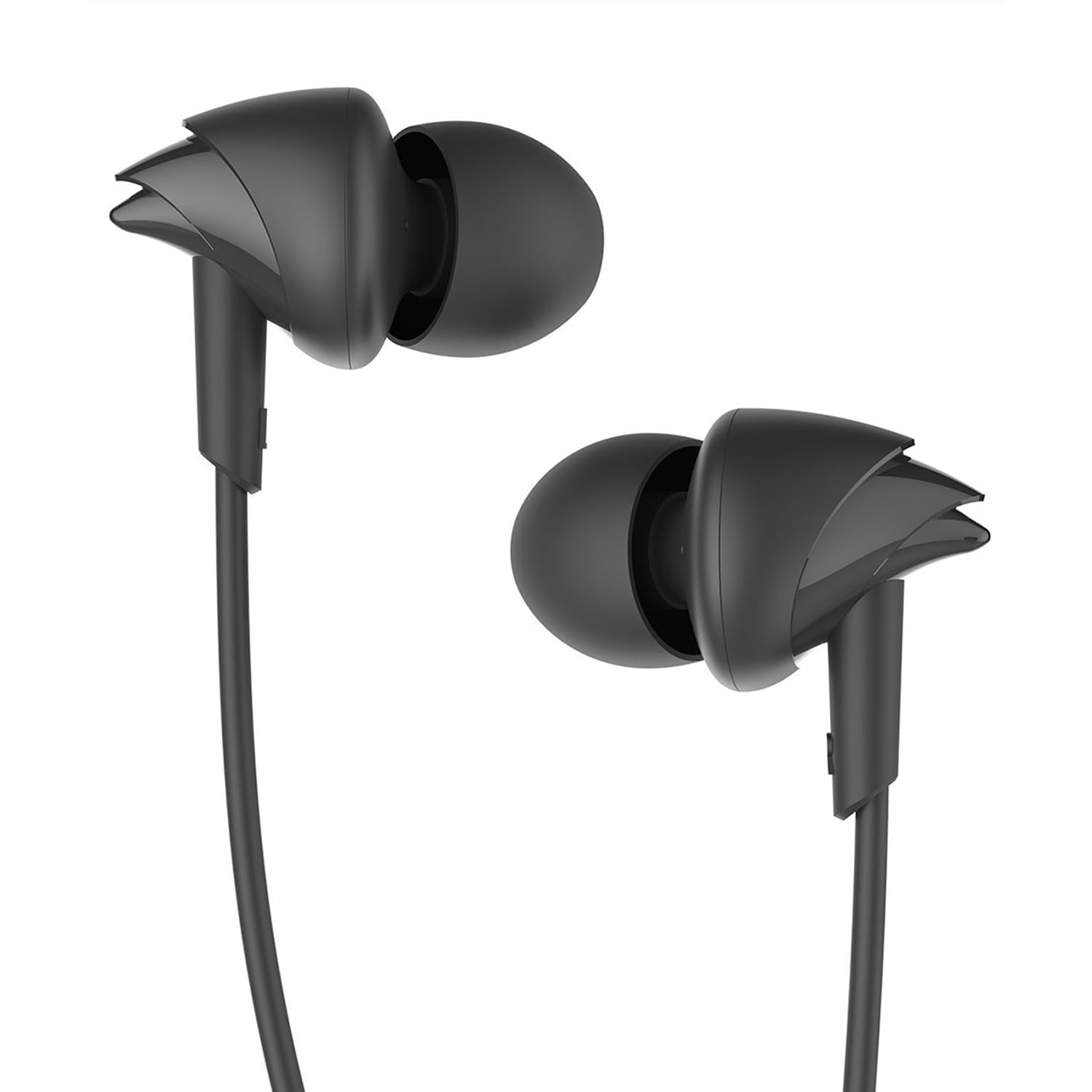 boAt Bassheads 100 C Wired Headphones Earphones with Type-C Jack, in-Line Microphone, in Ear, 10Mm Drivers, Signature Sound, Integrated Controls & Multi-Os Compatibility (Black)