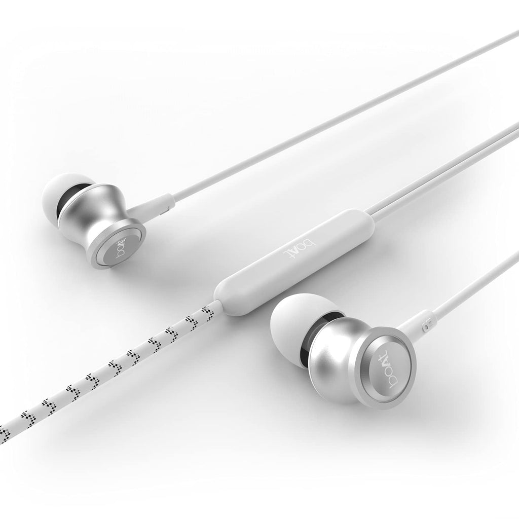 boAt Bassheads 152 in Ear Wired Earphones with Mic(Active Black)
