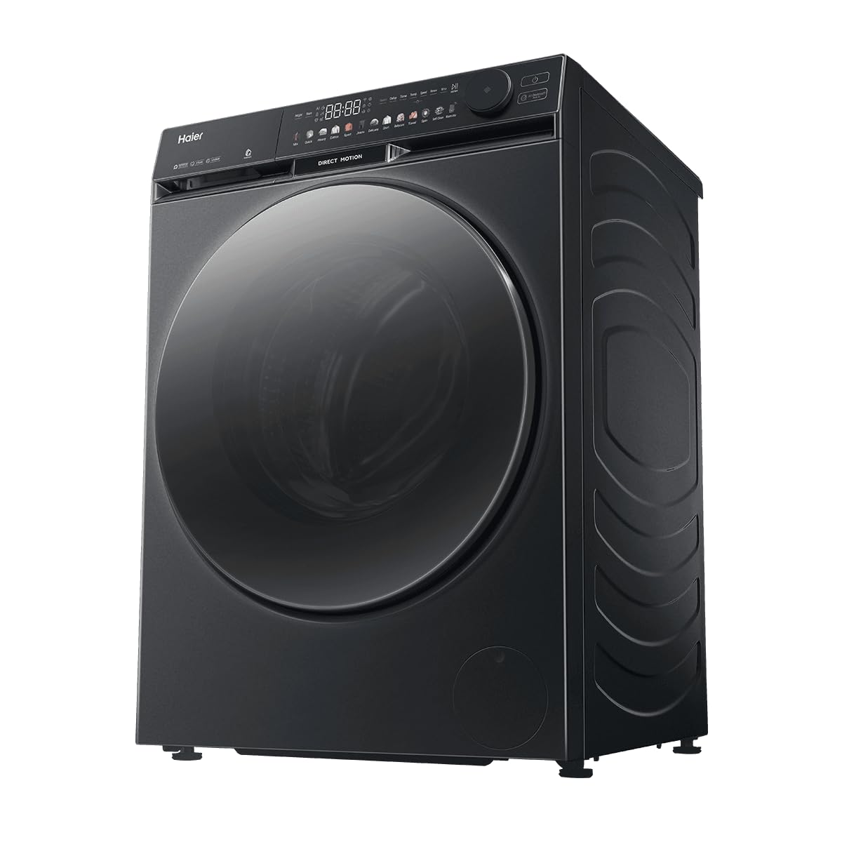 Haier 12kg with Digital color Touch Panel