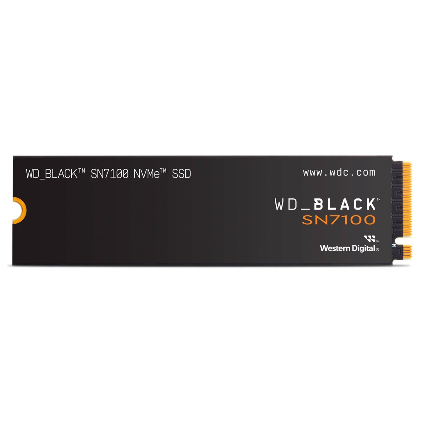WD_Black Western Digital SN7100 NVMe 1TB, Upto 7250MB/s R, 6900MB/s W, 5Y Warranty, PCIe Gen 4 NVMe M.2 (2280), Gaming Storage, Internal Solid State Drive (SSD) (WDS100T4X0E-00CJA0)