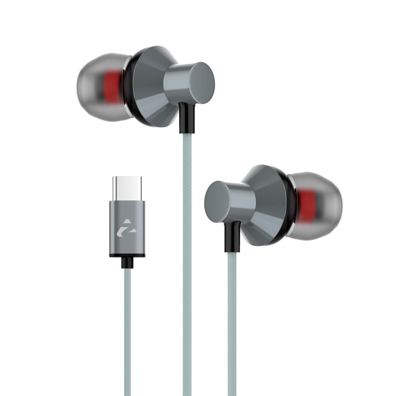 NEOPLAY Flex C Pro USB-C Earphones with Mic | Made in India | Wired Type-C Earbuds for iPhone 15 & Above, Android | Volume Control | Balanced & Crisp Sound | 13mm Driver | Comfortable Fit