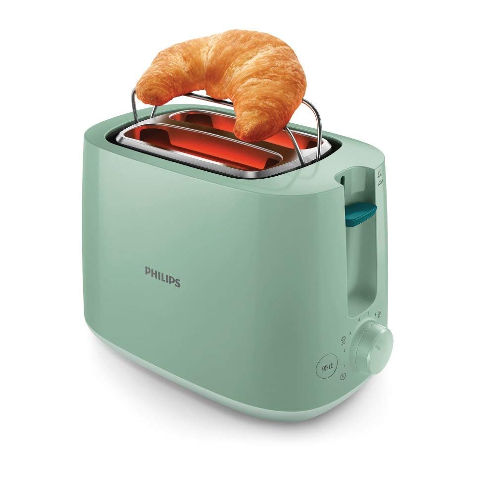 Philips Daily Collection HD2583/90 600-Watt 2 in 1 - Toaster and Sandwichmaker (Black)