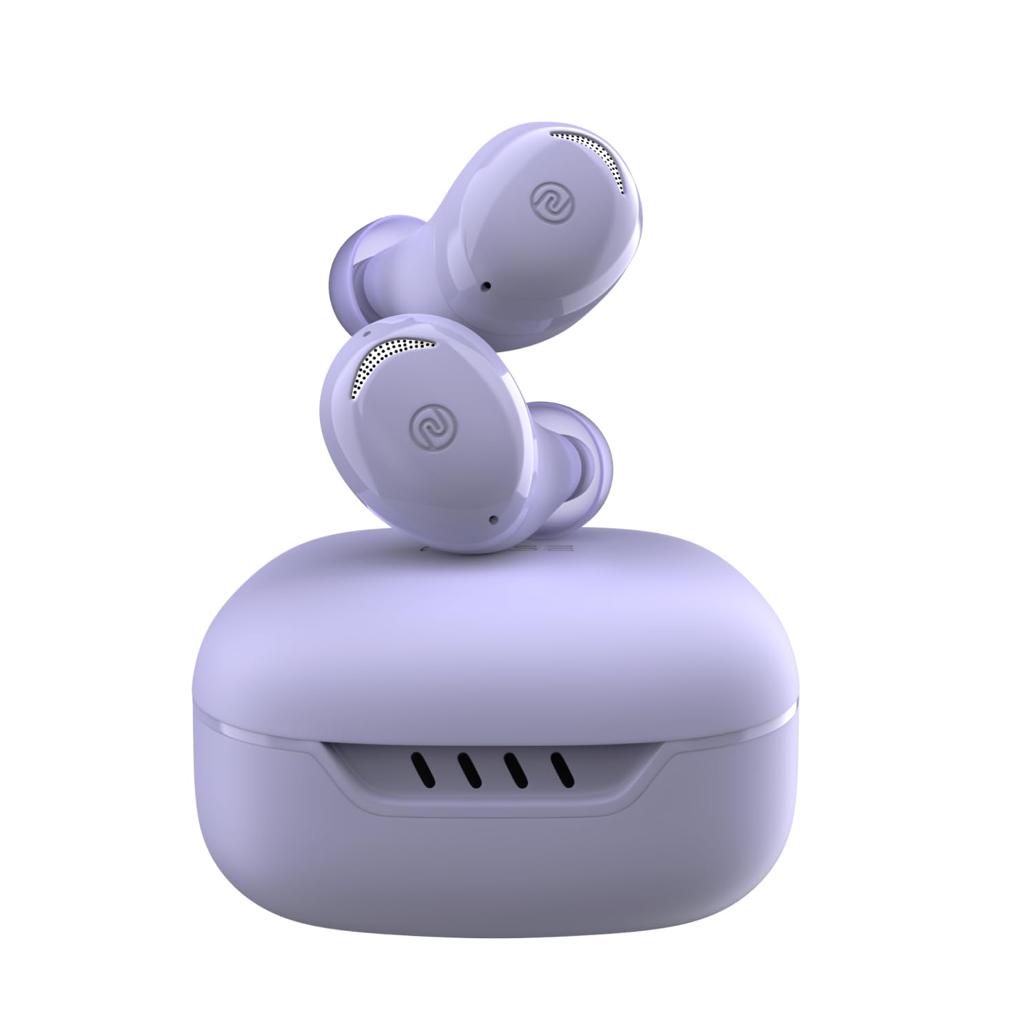 Noise Buds Trance in-Ear Truly Wireless Earbuds with 45H of Playtime, Low Latency(up to 40 ms), Instacharge(10 min=200 min), BT v5.3(True Purple)