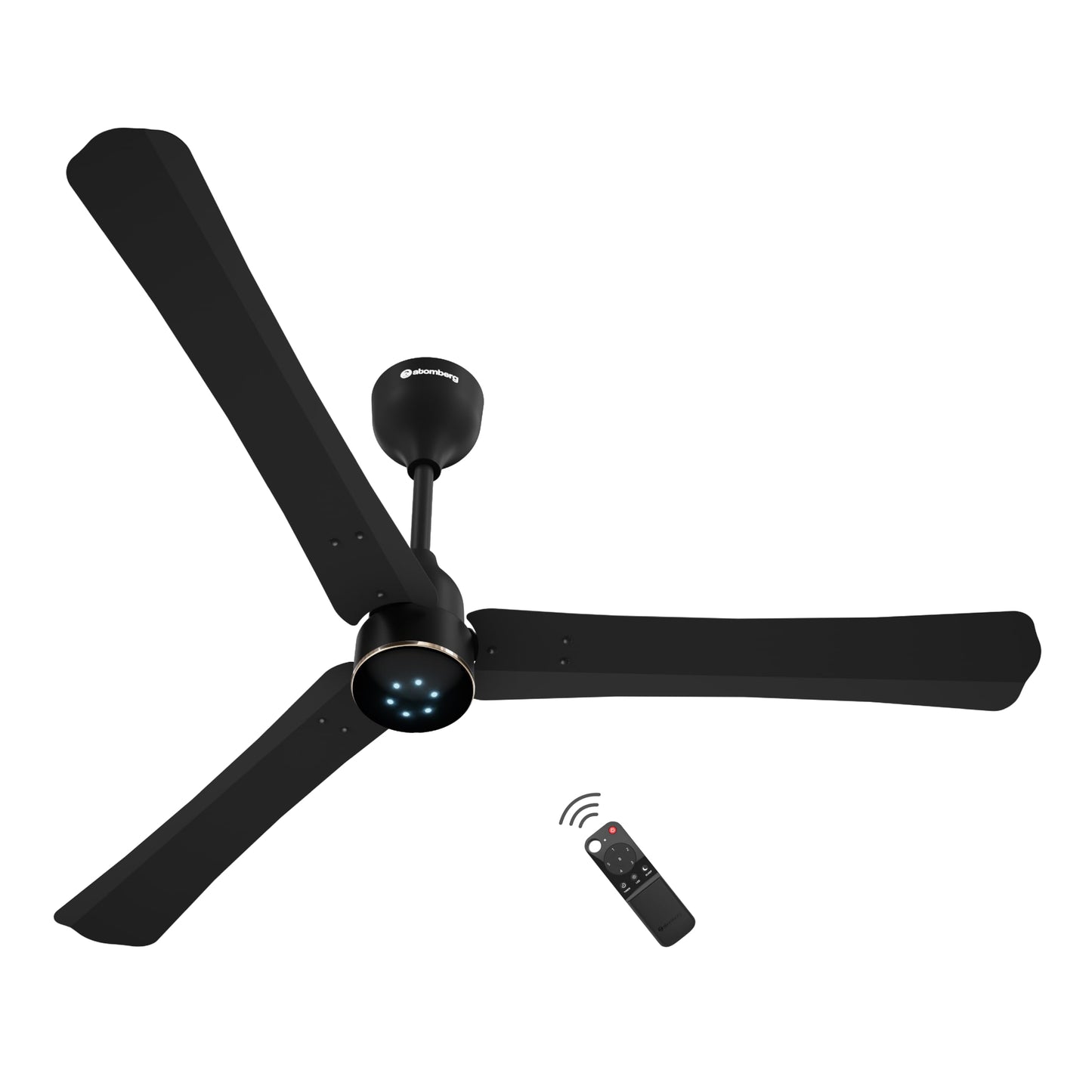 atomberg Renesa Halo Smart Alexa Enabled 1200mm BLDC Ceiling Fan with Remote | 5 star | High Air Delivery | Low noise | LED Speed Indicator | Sleek Design | | 3 Year Warranty| Misty Teal