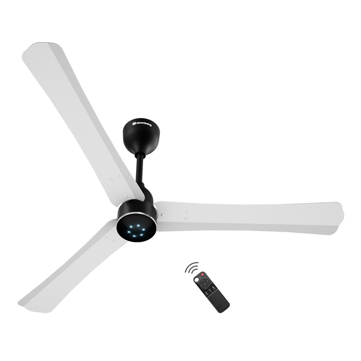 atomberg Renesa Halo Smart Alexa Enabled 1200mm BLDC Ceiling Fan with Remote | 5 star | High Air Delivery | Low noise | LED Speed Indicator | Sleek Design | | 3 Year Warranty| Misty Teal