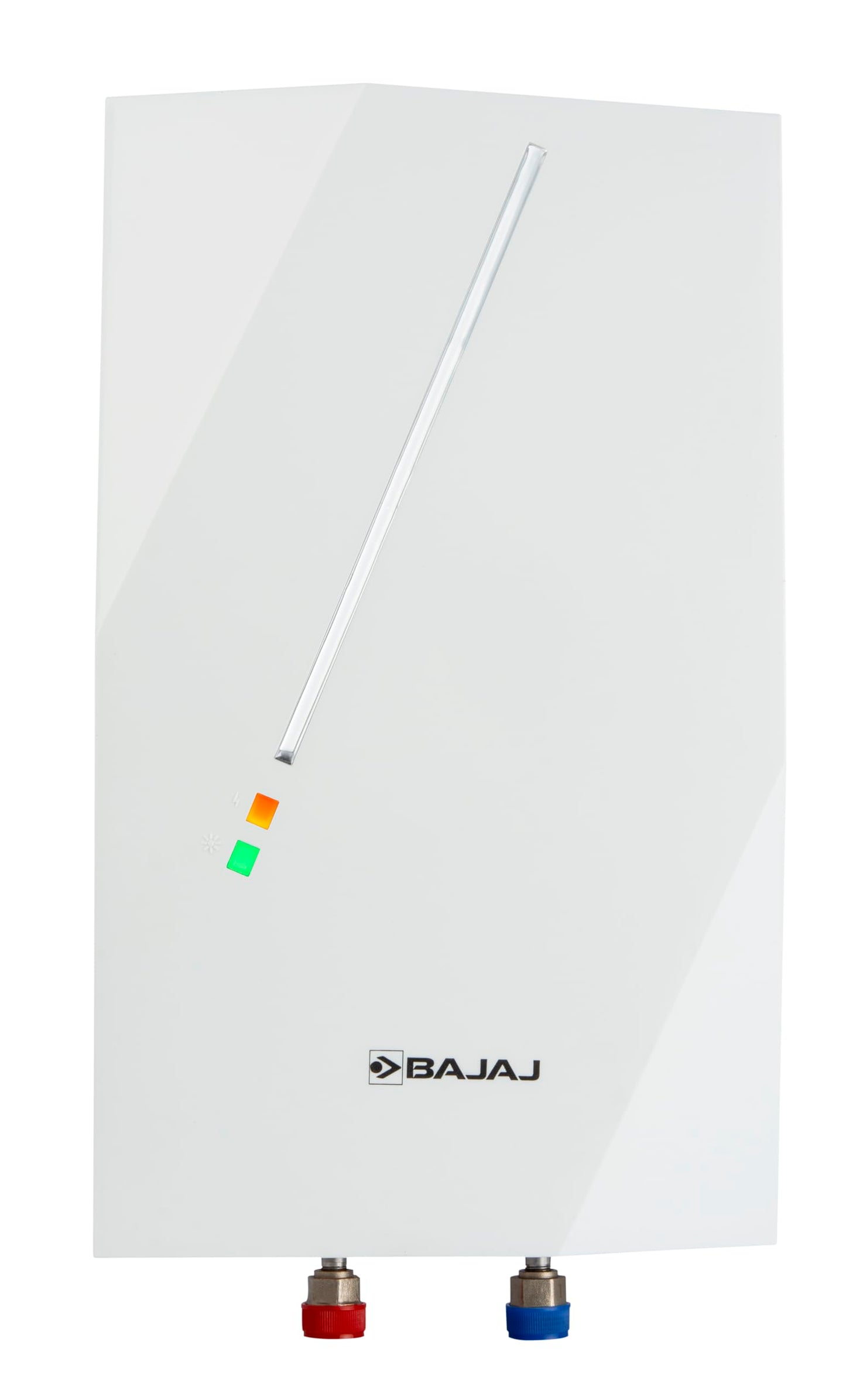 Bajaj Splendora 3L 3KW Vertical Instant Water Heater for Home | Geyser for Bathroom & Kitchen | High Grade SS Tank | Copper Heating Element | 5 Years Tank Warranty by Bajaj【White】
