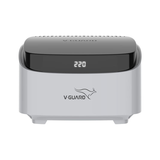 V-Guard Trossia 450 DG Stabilizer for Refrigerator up to 450 Litre | Advance Overheat Protection | 2 A Capacity | Digital Display | 3 Year Warranty by V-Guard | Grey (Working Range:125-290 VAC)