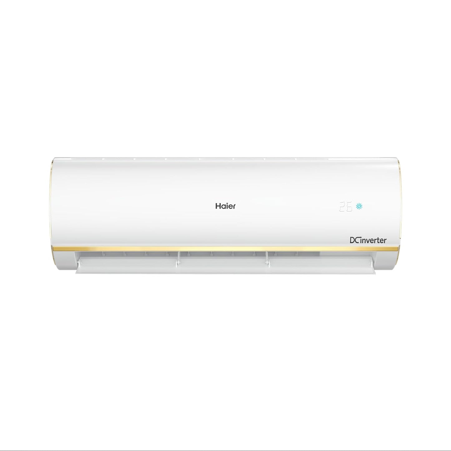 Haier 1 Ton 3 Star Triple Inverter Split AC (3470 Watts, Copper, 4-Way Swing, 7 in 1 Convertible, Frost Self Clean, HD Filter, Cools at 60°C, 20mtrs Air Throw - HSU13K-PYSG3BN-INV,White)