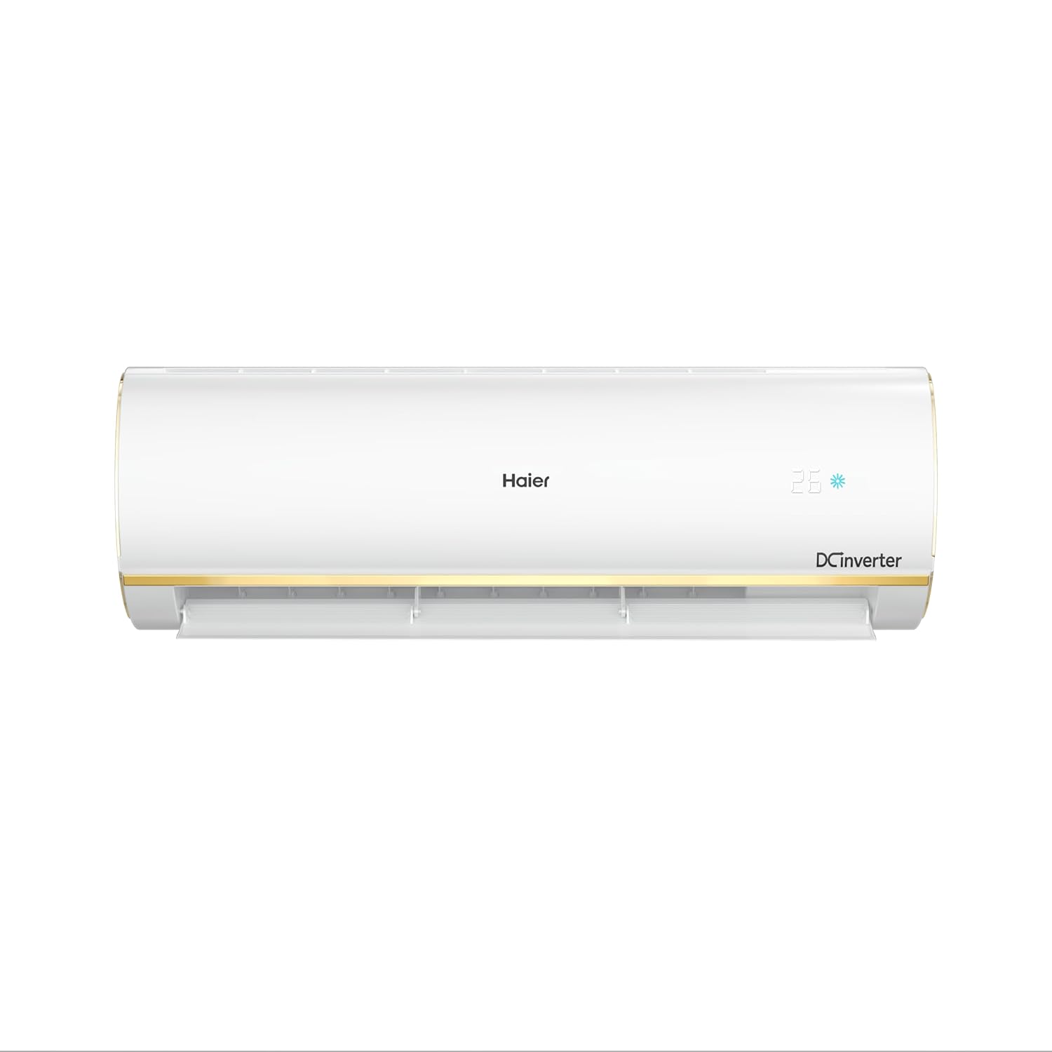 Haier 1 Ton 3 Star Triple Inverter Split AC (3470 Watts, Copper, 4-Way Swing, 7 in 1 Convertible, Frost Self Clean, HD Filter, Cools at 60°C, 20mtrs Air Throw - HSU13K-PYSG3BN-INV,White)