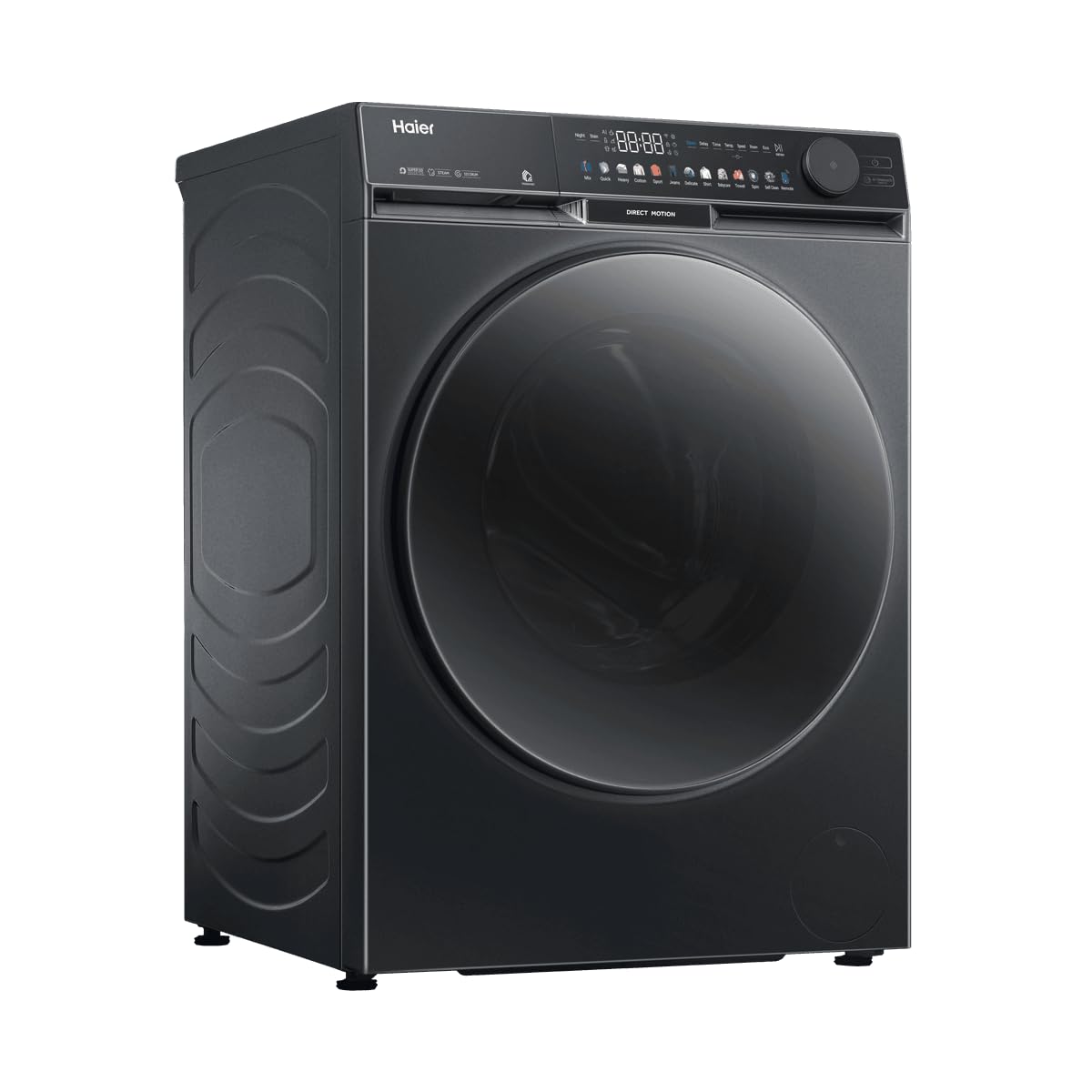 Haier 12kg with Digital color Touch Panel