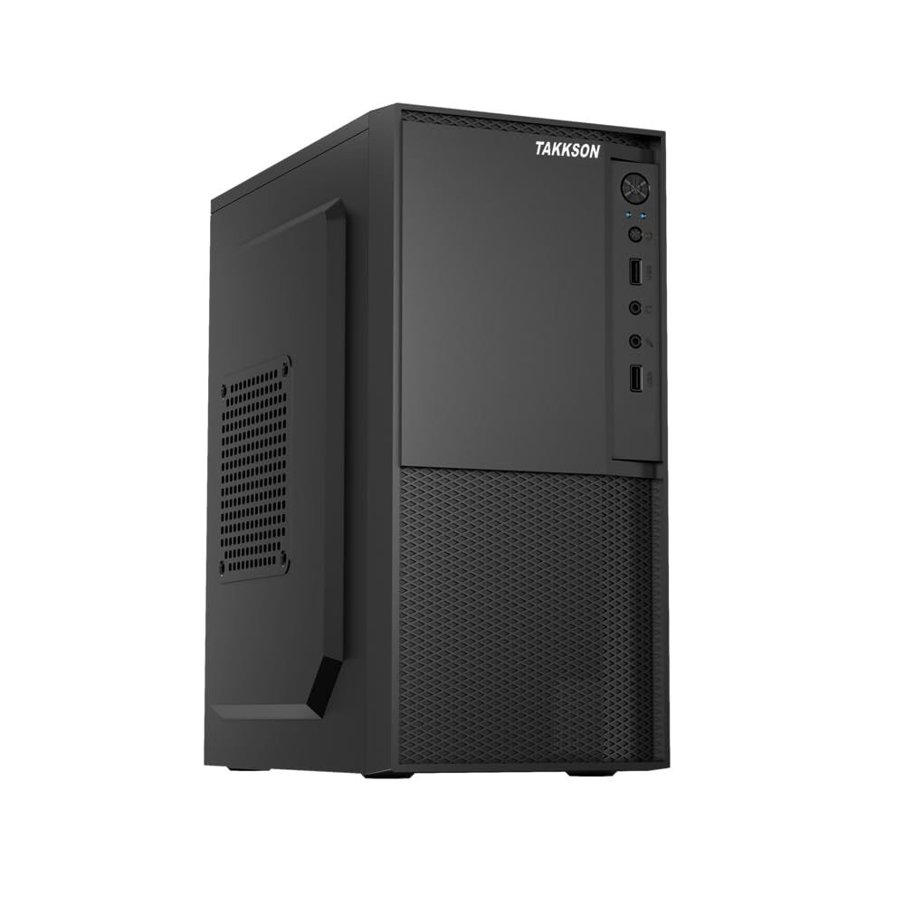TAKKSON Desktop PC (Core i5-2400 || 16 GB Ram || 256 GB SSD || HDMI || VGA || OS Win-10) Basic Software Installed Computer CPU