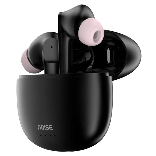 Noise Earbuds VS104 Truly Wireless Earbuds with 45H of Playtime, Quad Mic with ENC, Instacharge(10 Min=200 Min), 13Mm Driver, Low Latency, BT V5.2 (Charcoal Black)